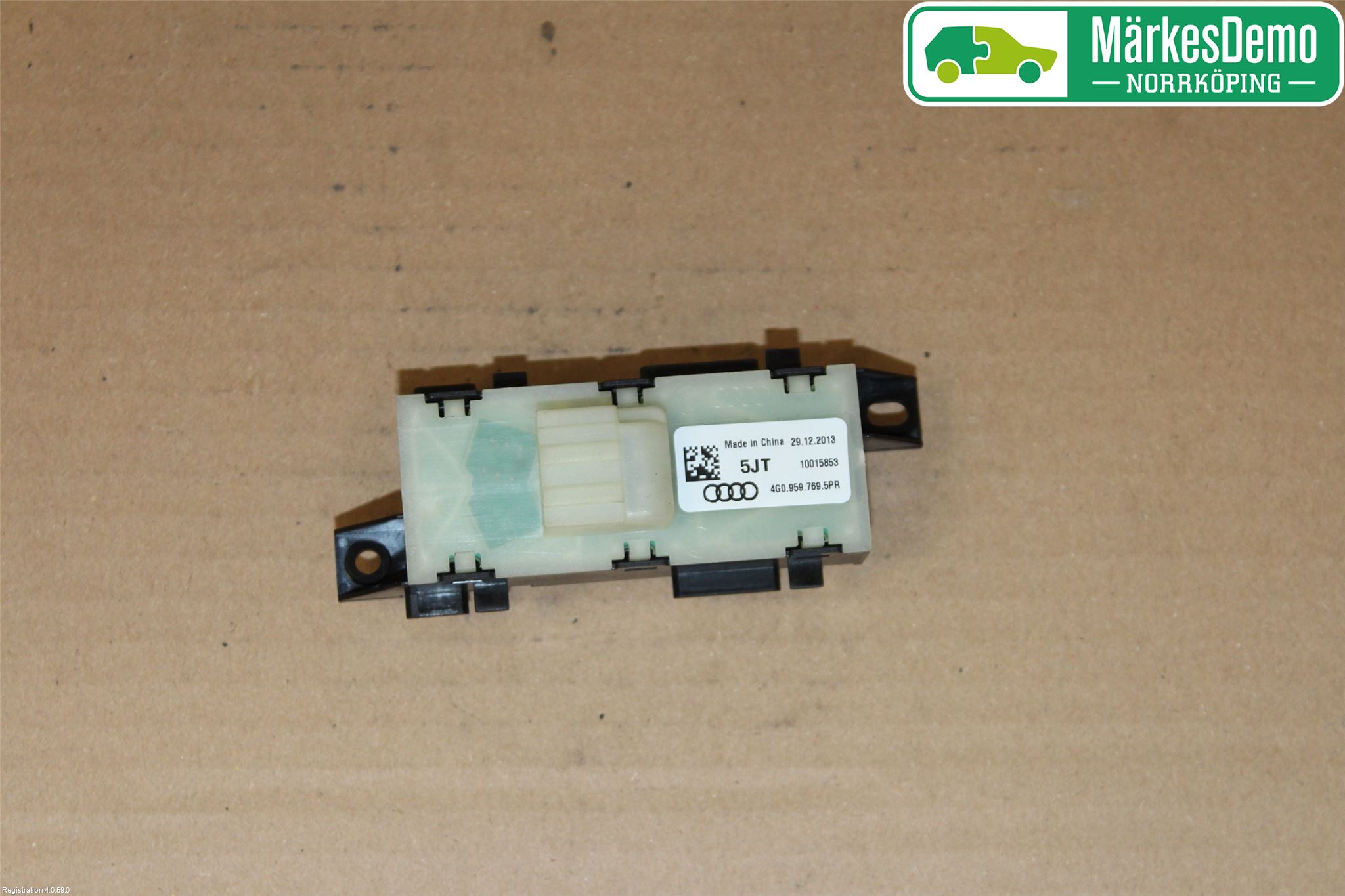 Audi A6/S6 4G 11-18 Strömställare Stolminne