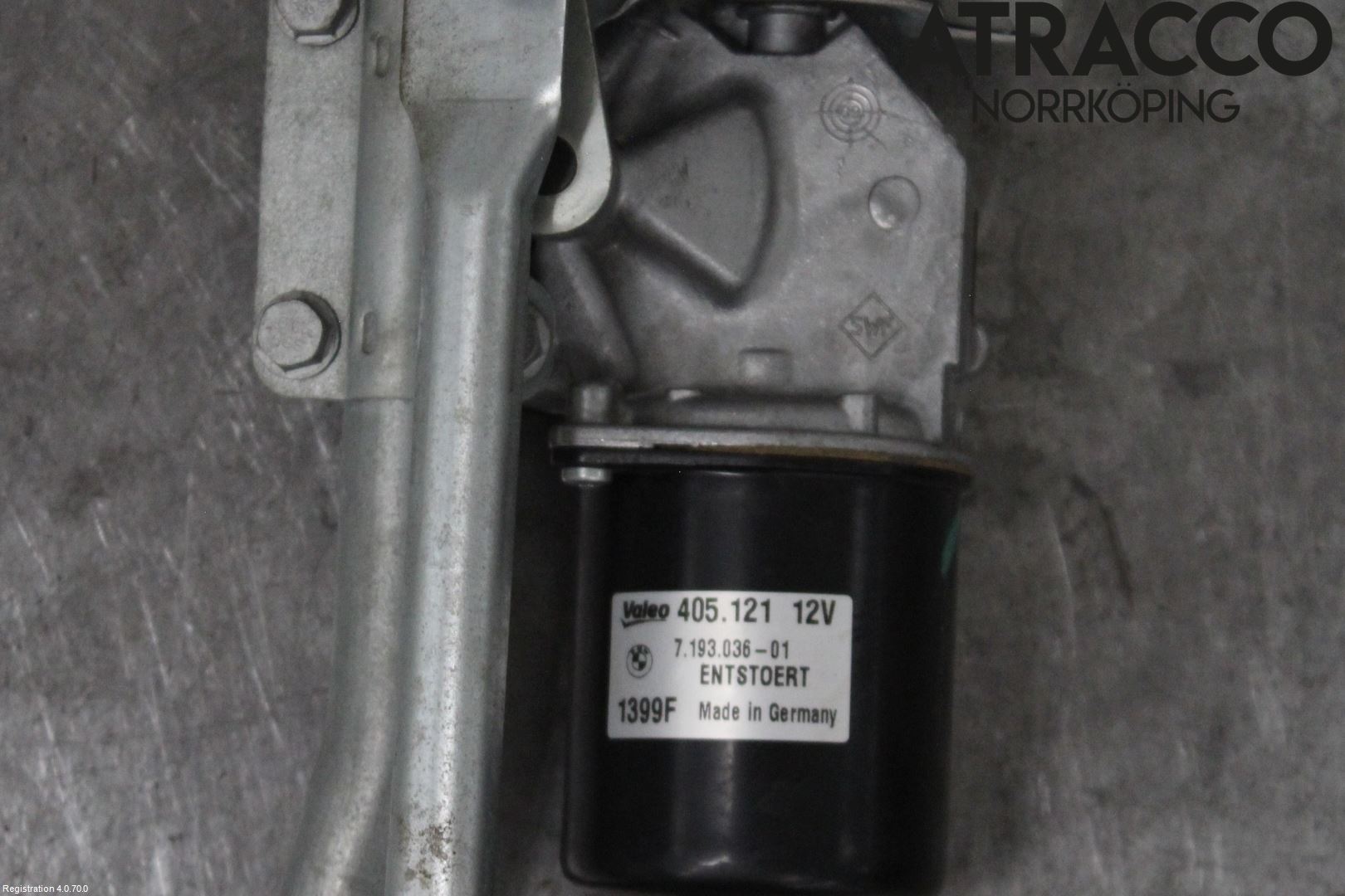 BMW 1 E87/81 5D/3D 03-11 Torkarmekanism Vindruta