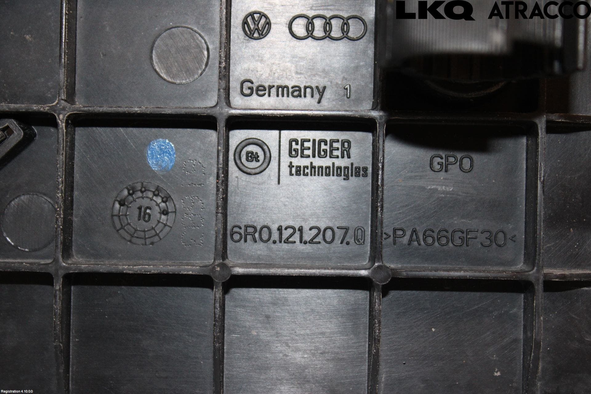 Volkswagen VW POLO 10-17 Kylfläkt El