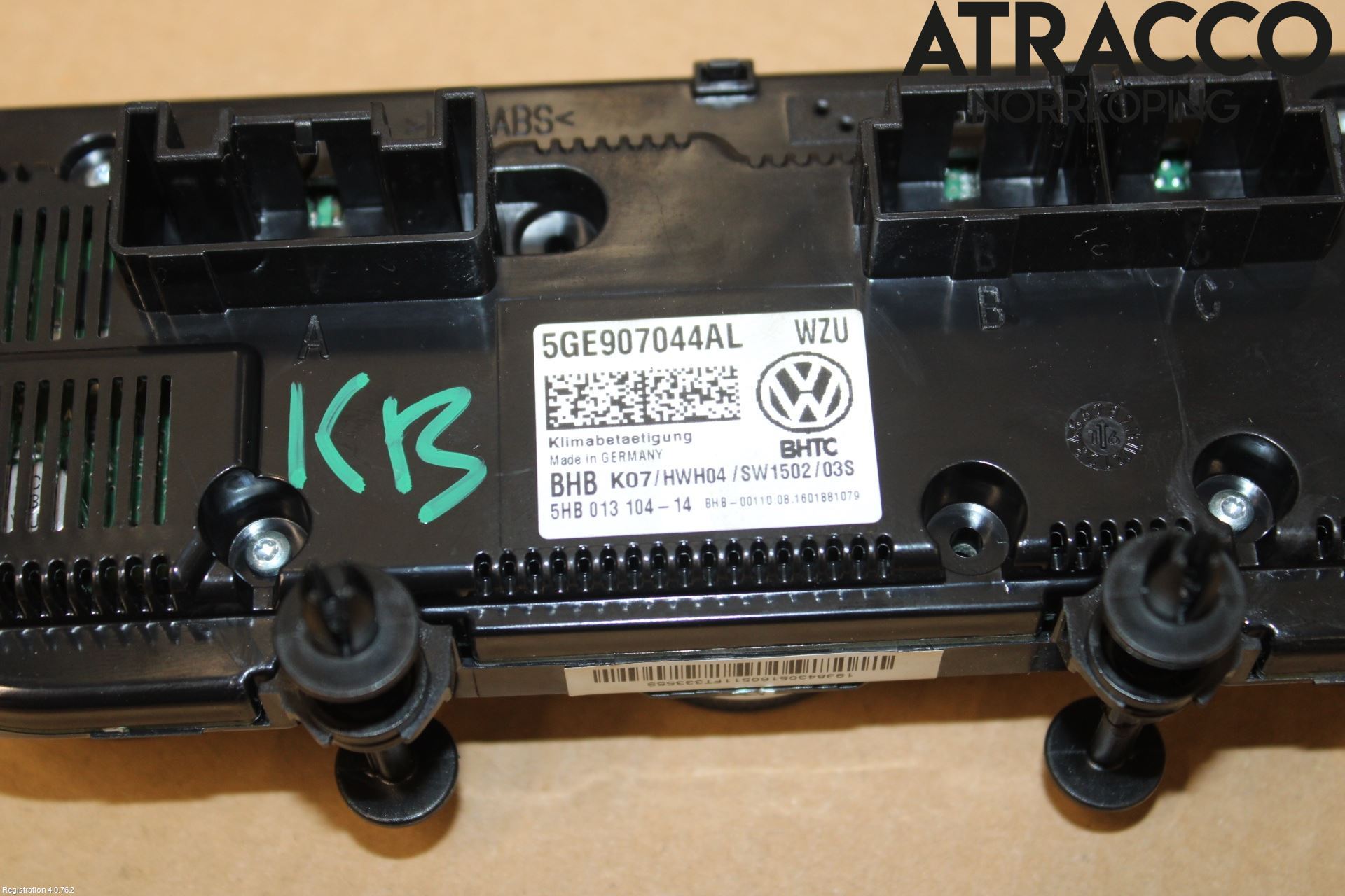 Volkswagen VW PASSAT 15-19 Värmereglage