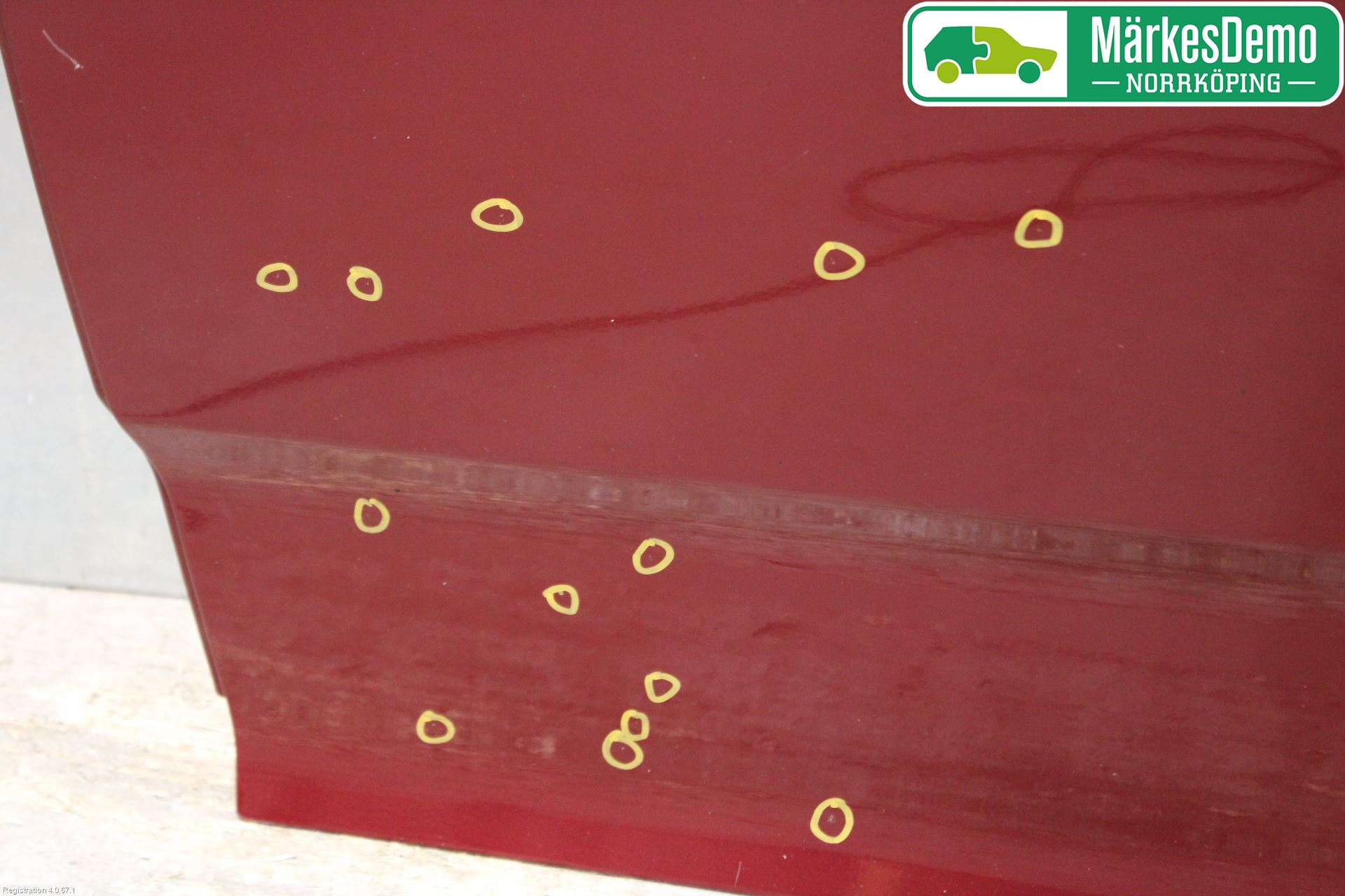 Toyota COROLLA VERSO 04-07 Dörr Bak Vänster