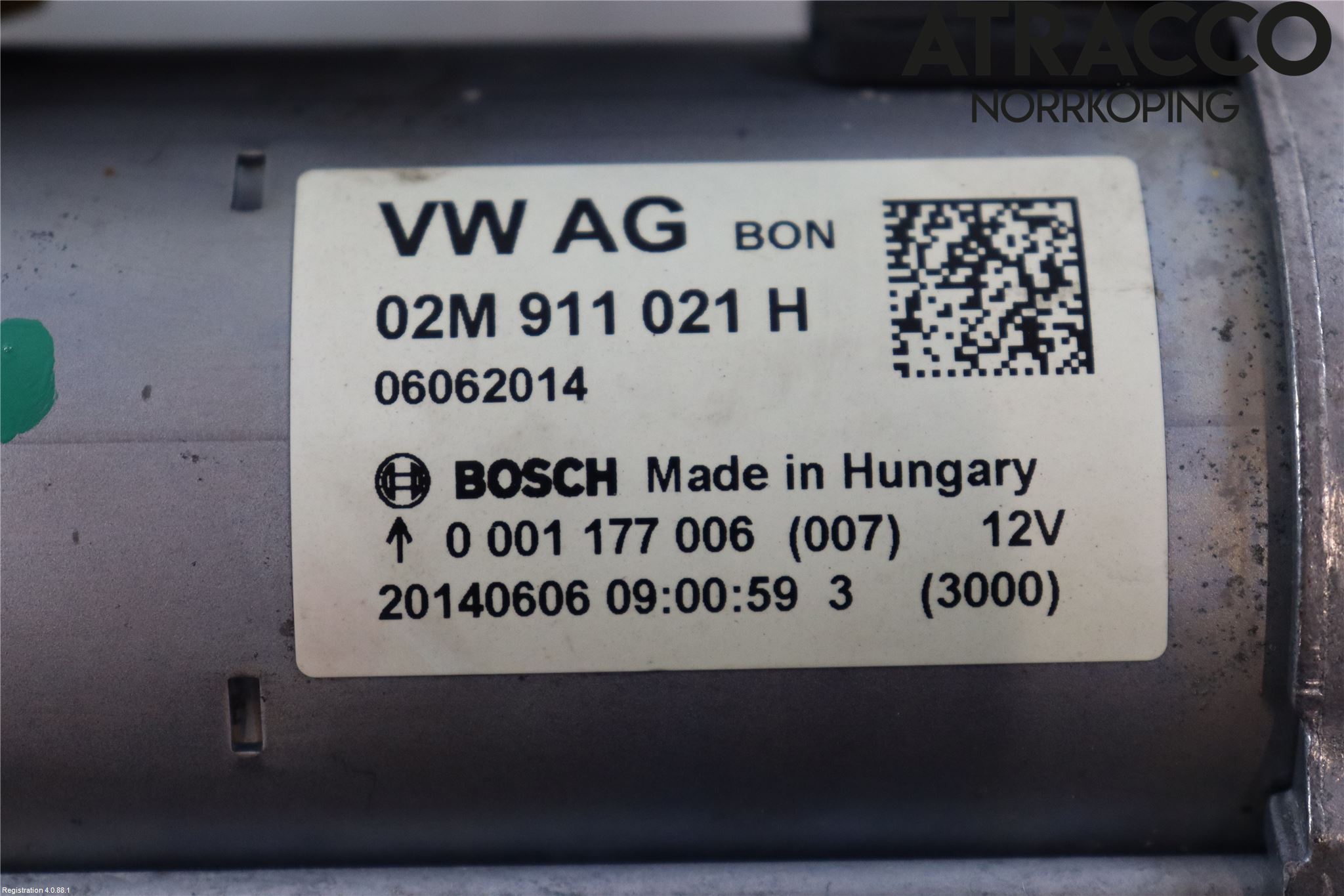 Volkswagen VW UP! / E-UP! Startmotor