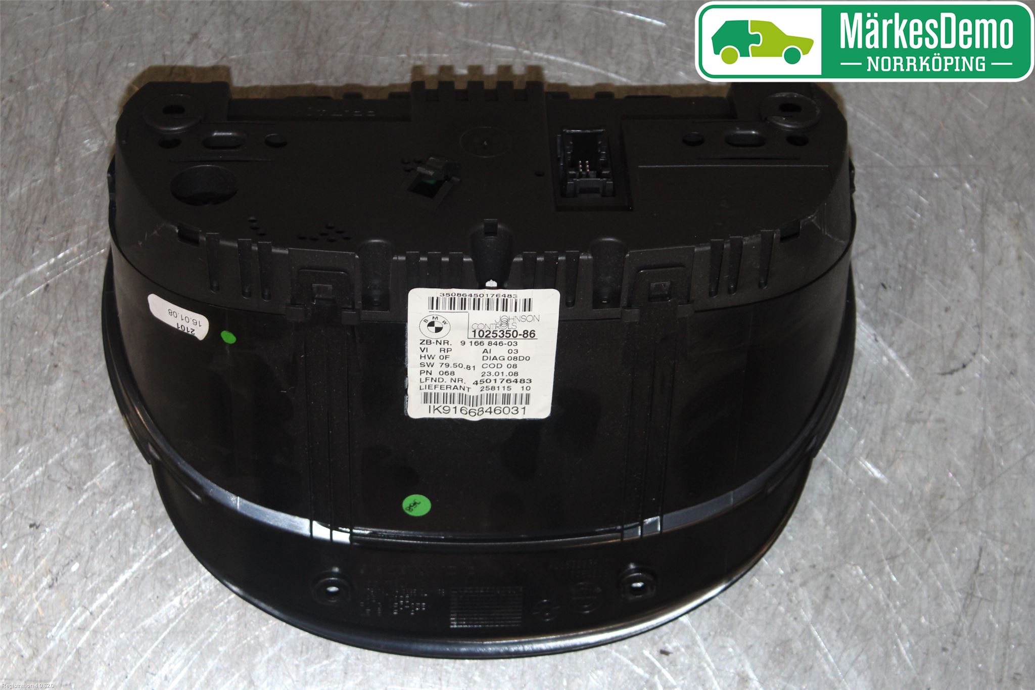 BMW 3 E90/91 SED/TOU 05-12 Instrument Komb