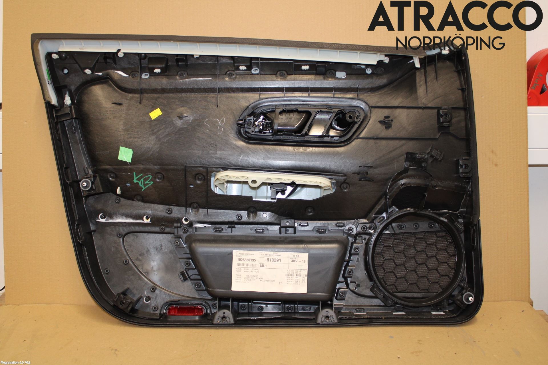 Volkswagen VW PASSAT CC 08-16 Dörrklädsel Hö