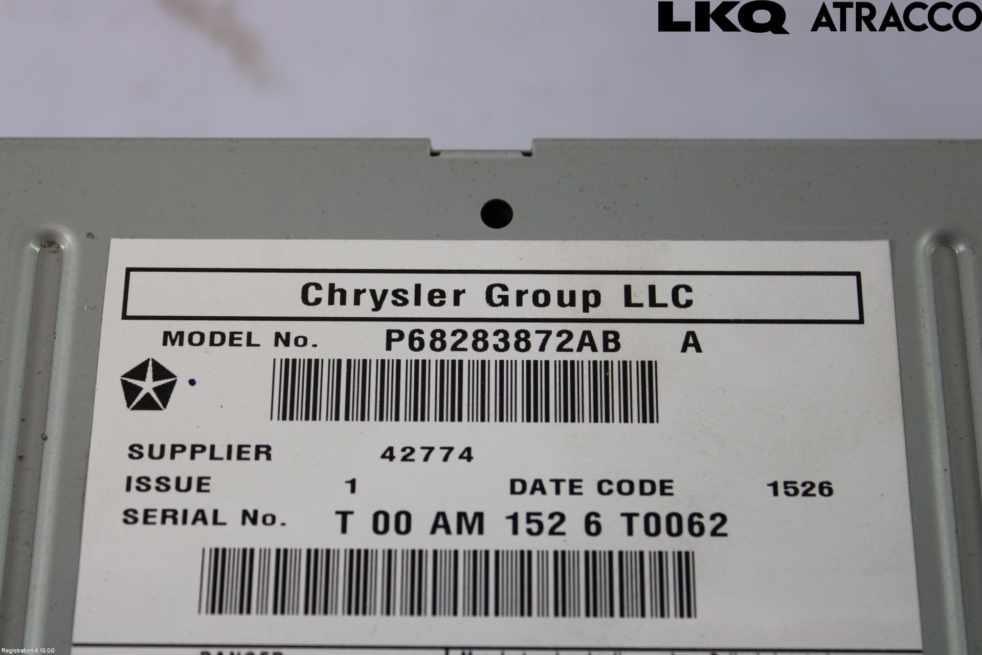 Jeep WRANGLER Cd Radio - Multimediapanel