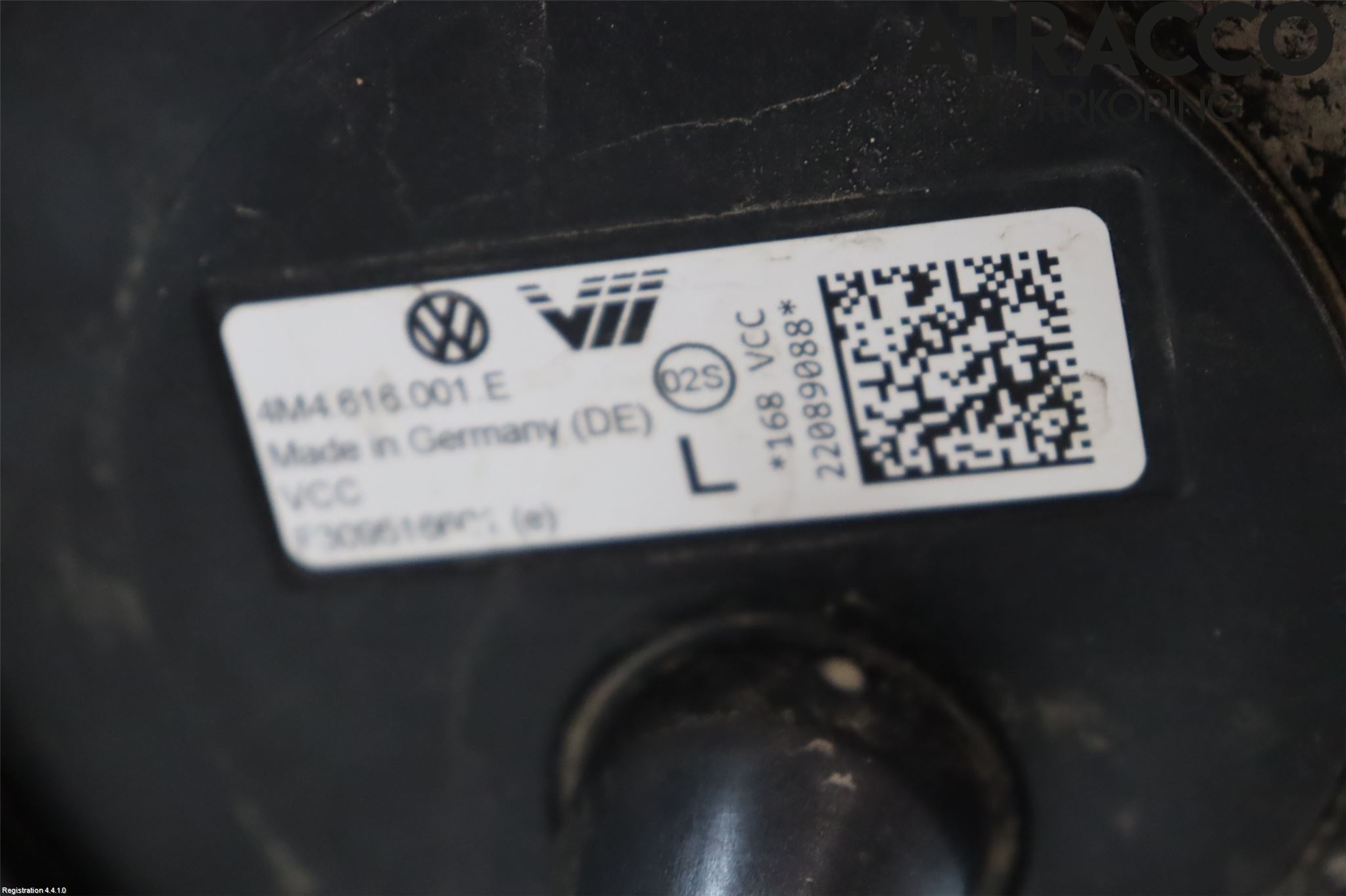 Volkswagen VW TOUAREG CR 18- Nivå-Luftfjädring Bälg