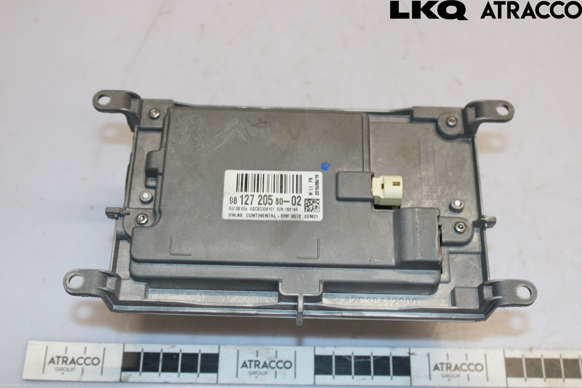 Citroen C4 PICASSO 14-18 Bildskärm