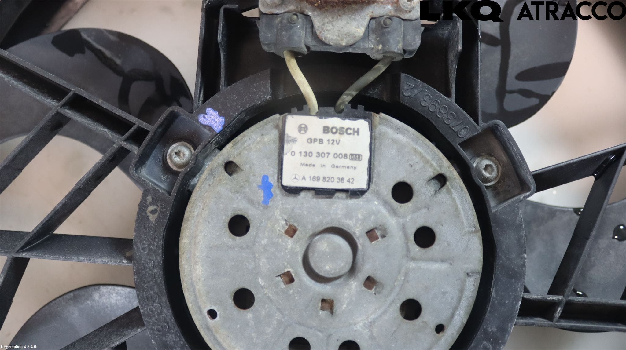 Mercedes-Benz MB B-KLASS (W245) 05-12 Kylfläkt El