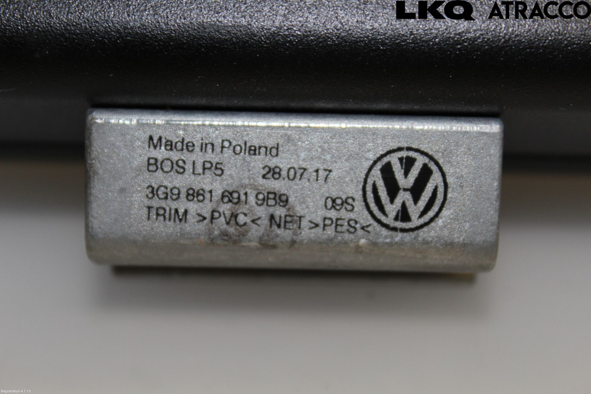 Volkswagen VW PASSAT 15-19 Lastnät
