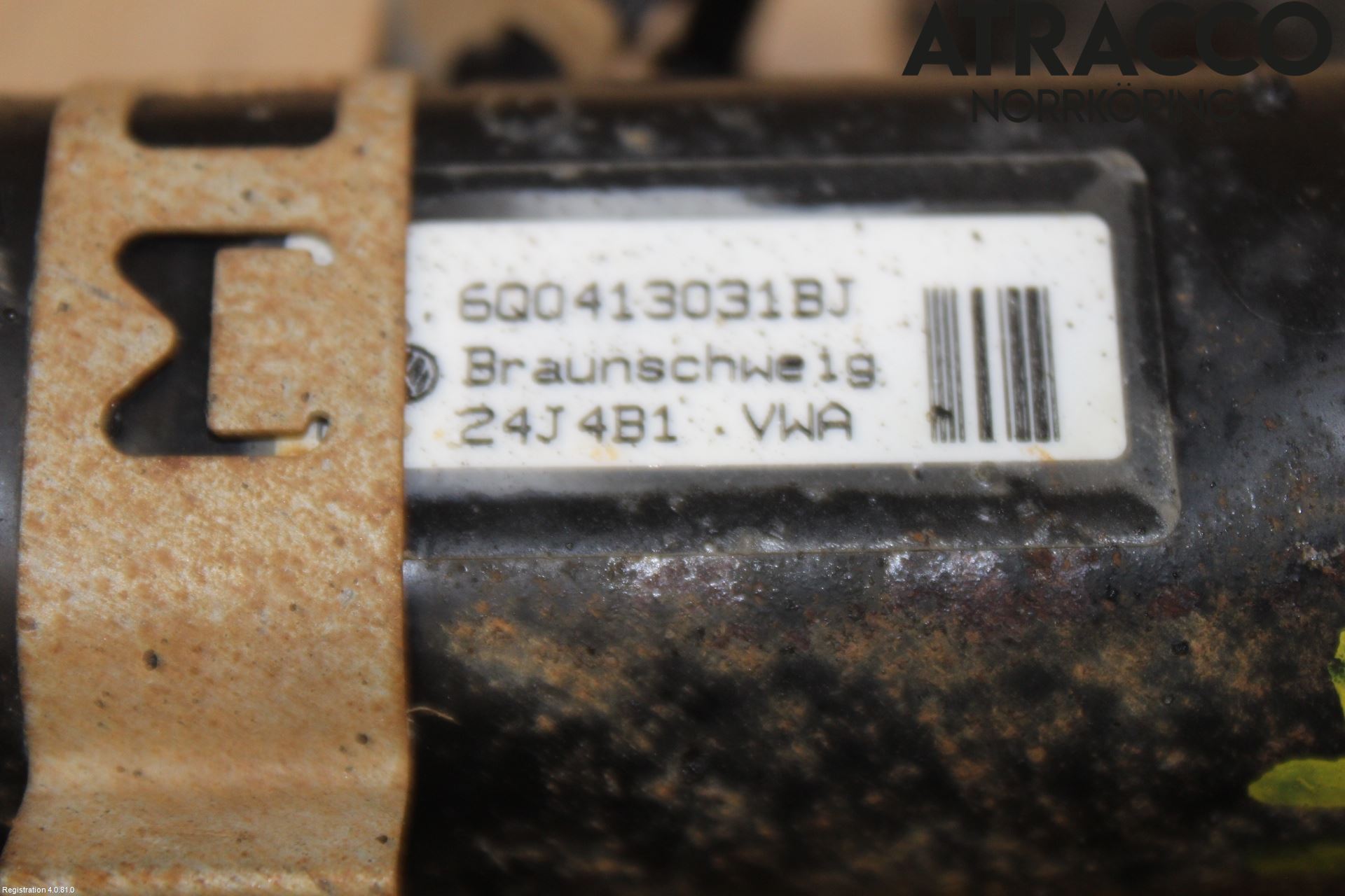 Skoda FABIA 07-14 Fjäderben Fram Vänster