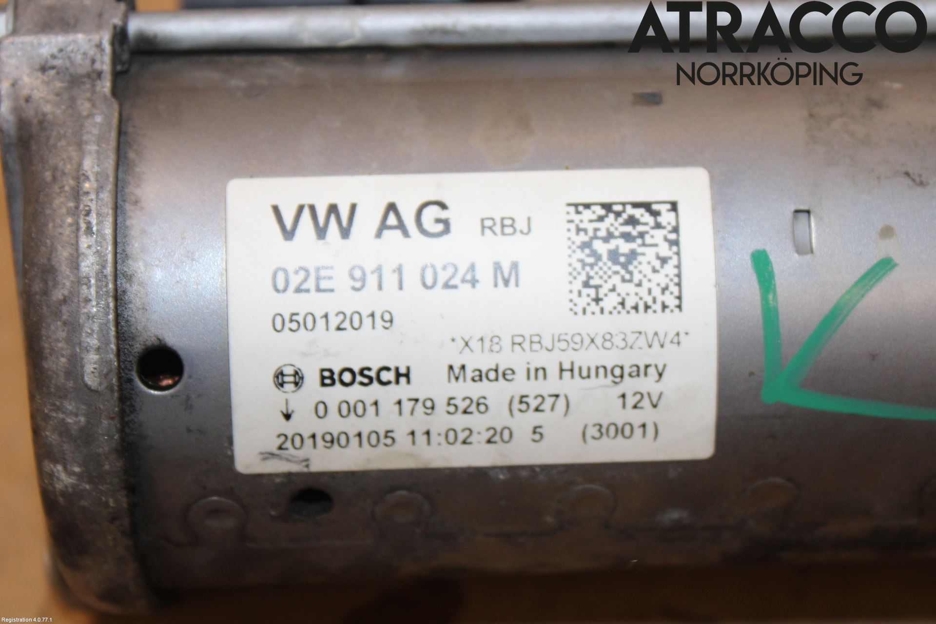 Volkswagen VW T-ROC 18- Startmotor