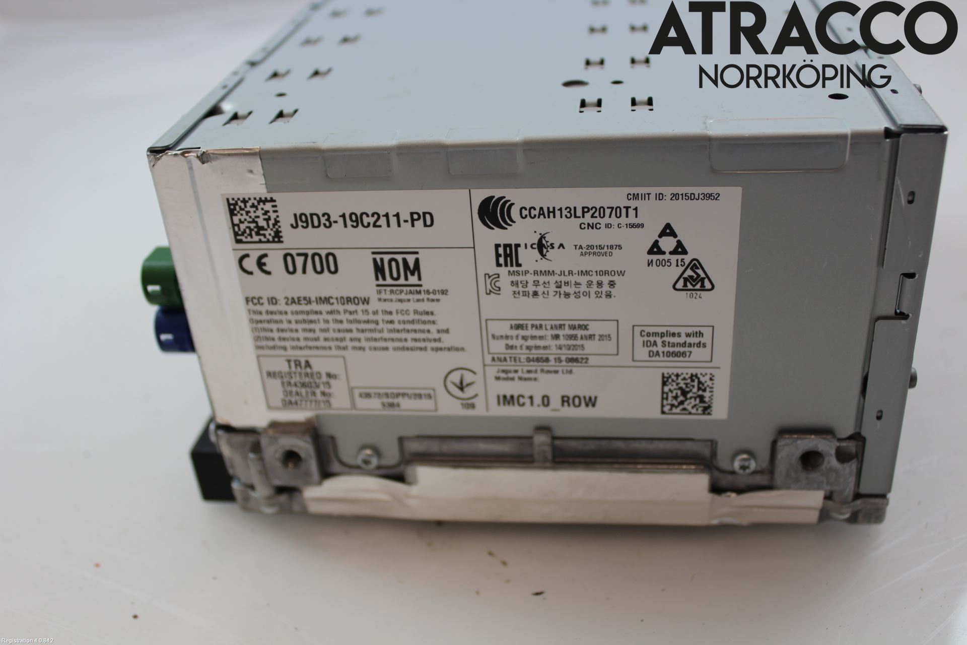 Jaguar I-PACE 18- Cd Radio - Multimediapanel