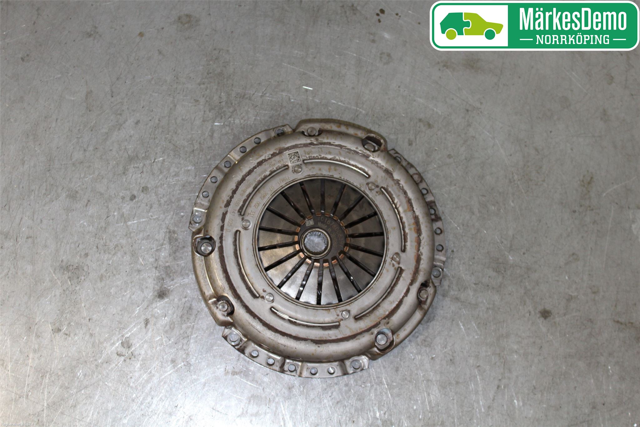 Volkswagen VW UP! / E-UP! Koppling Tryckplatta