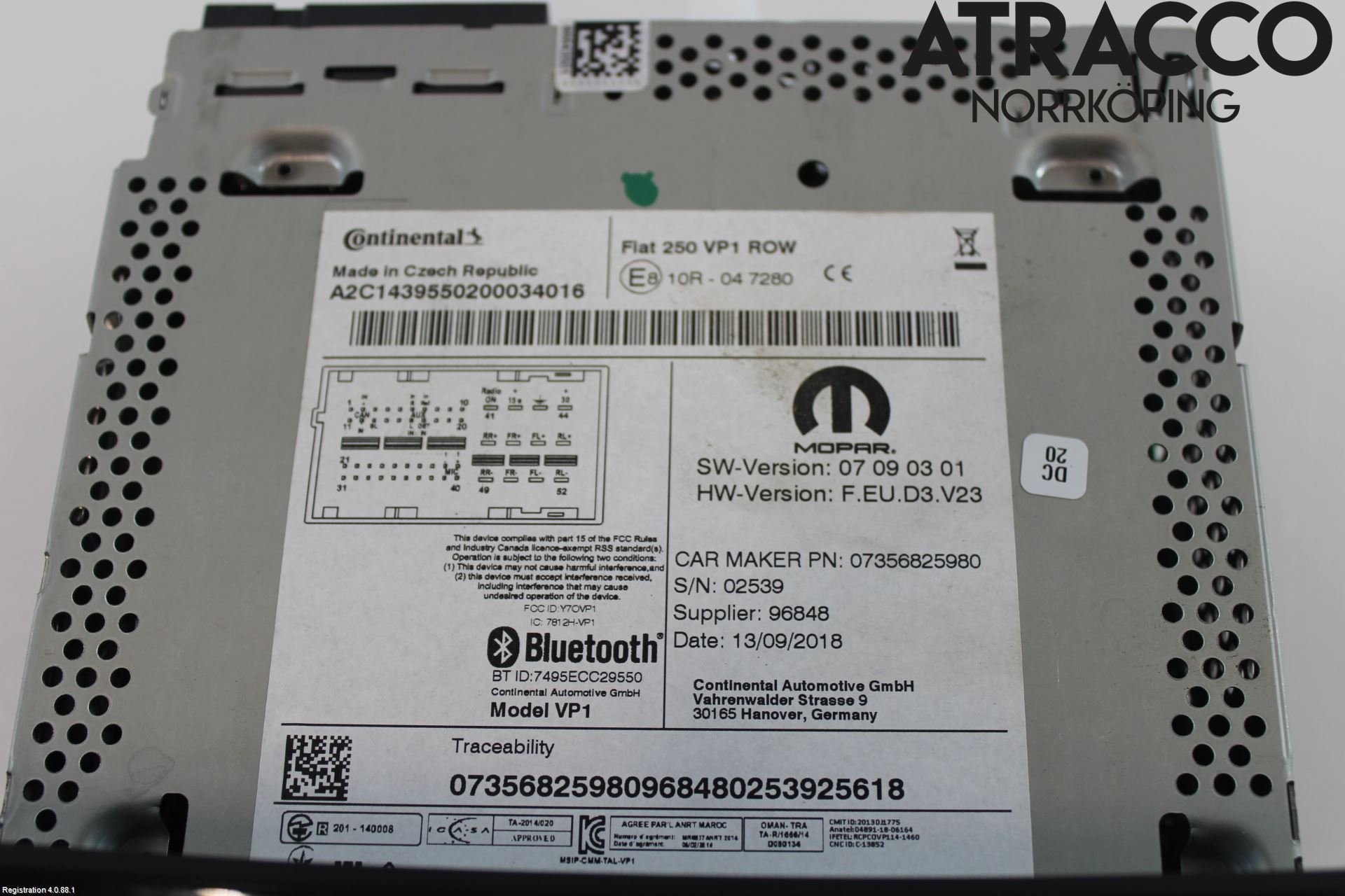 Peugeot BOXER/E-BOXER 15- Cd Radio - Multimediapanel
