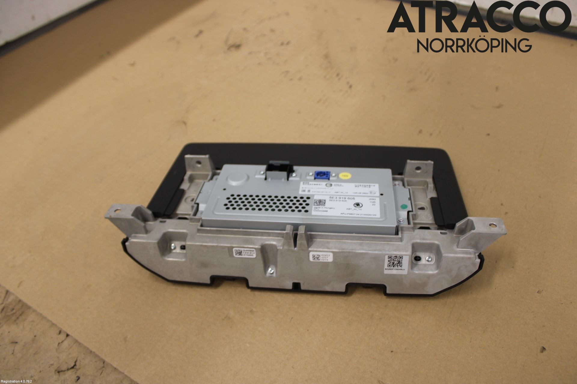 Skoda OCTAVIA (NX) 20- Multifunktionsdisplay