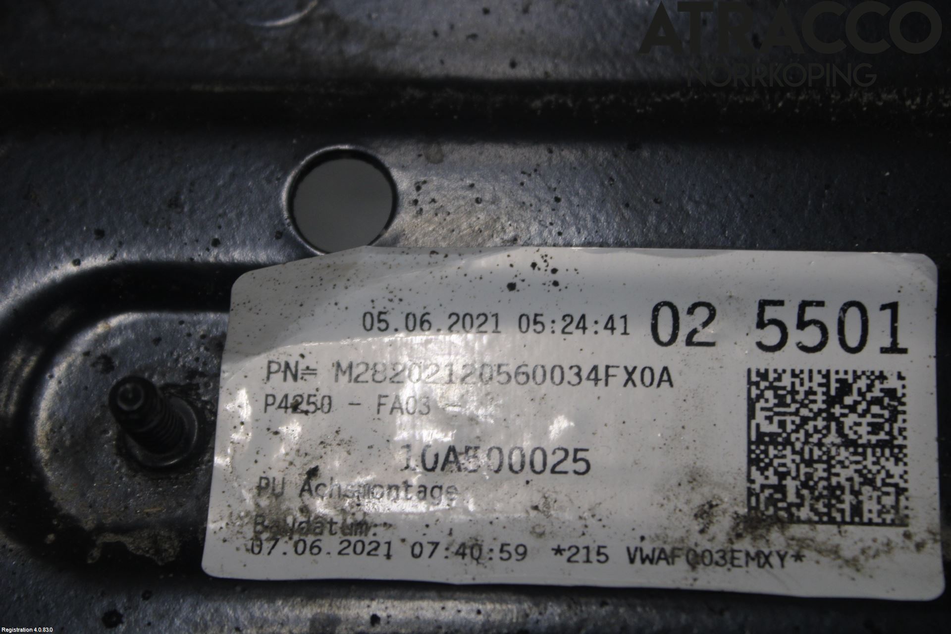 Volkswagen VW ID.3 21- Bakaxelbalk