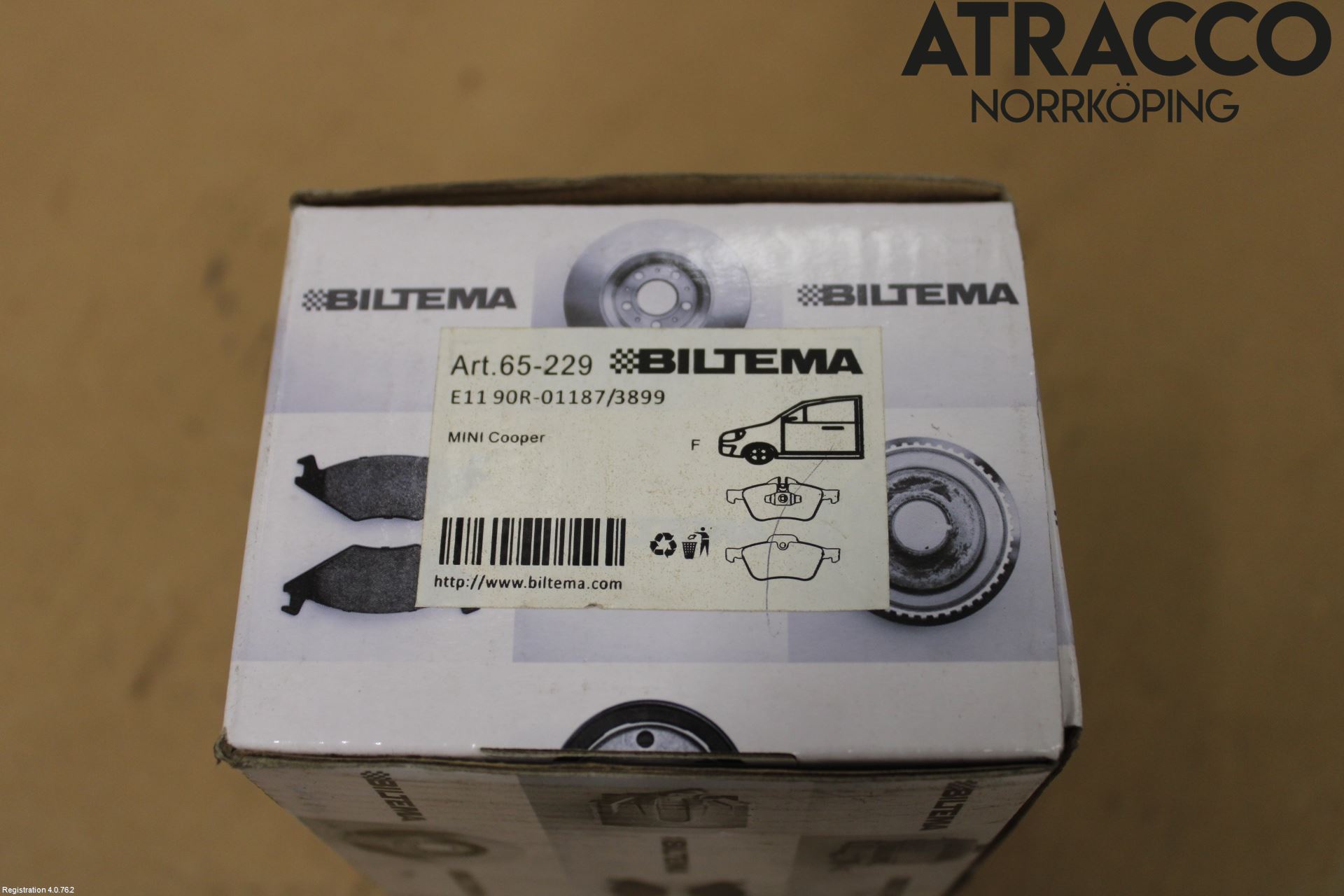 Mini COUPE R50/53 01-06 Bromsbelägg Fram