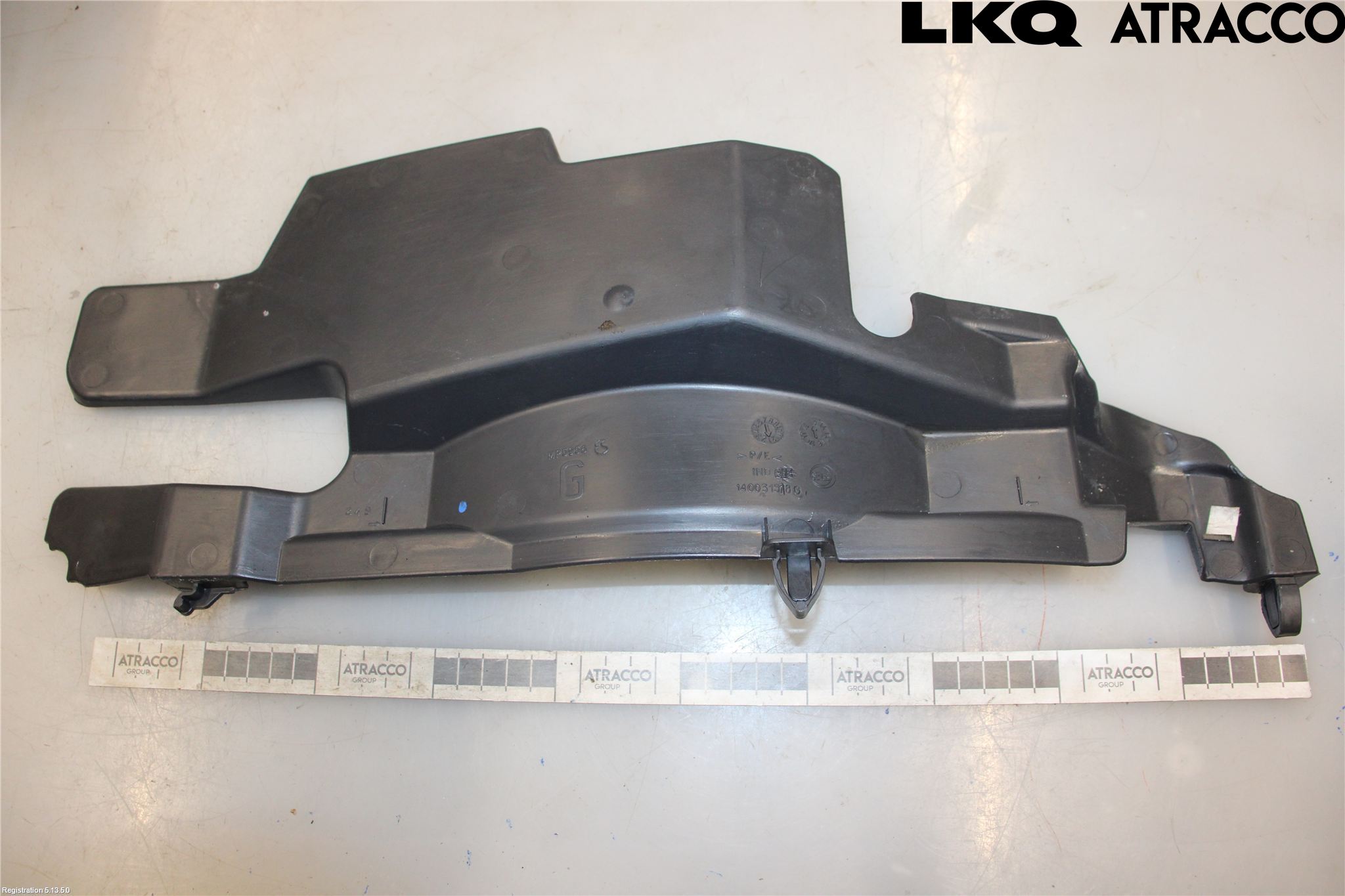Peugeot EXPERT 07-14 Deflektor Plåt-Plast Kylning