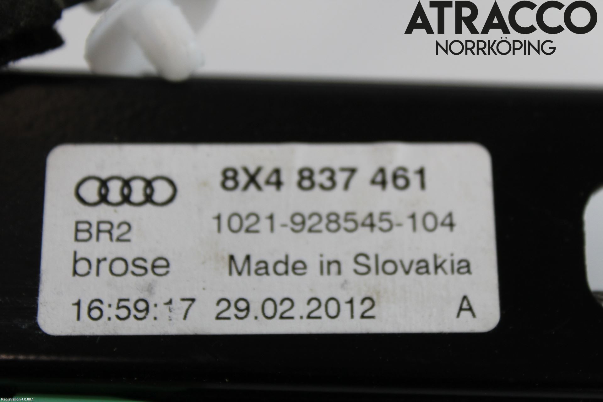 Audi A1/S1 11-18 Fönsterhiss El Kompl