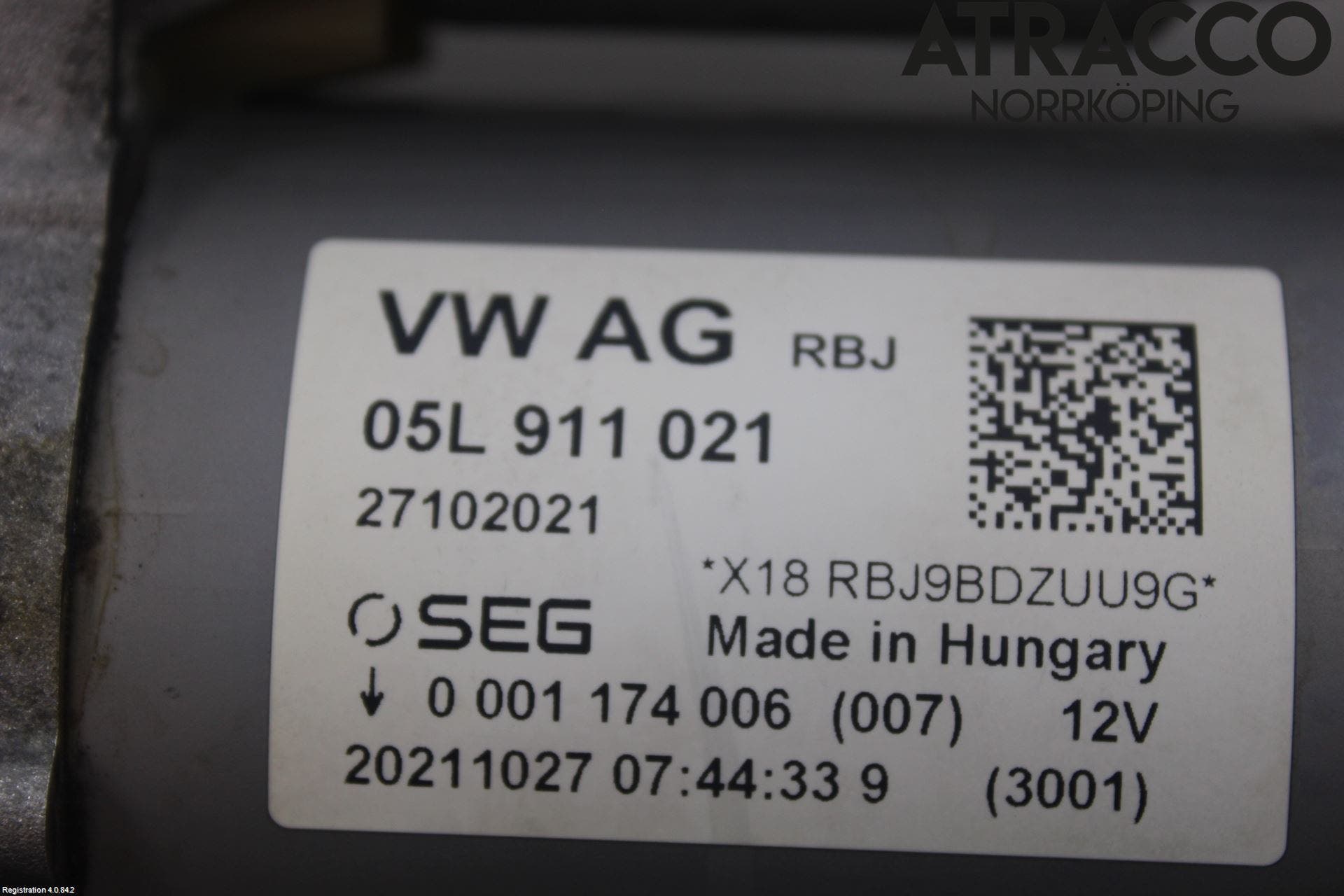 Audi A4/S4 B9 20- Startmotor Diesel