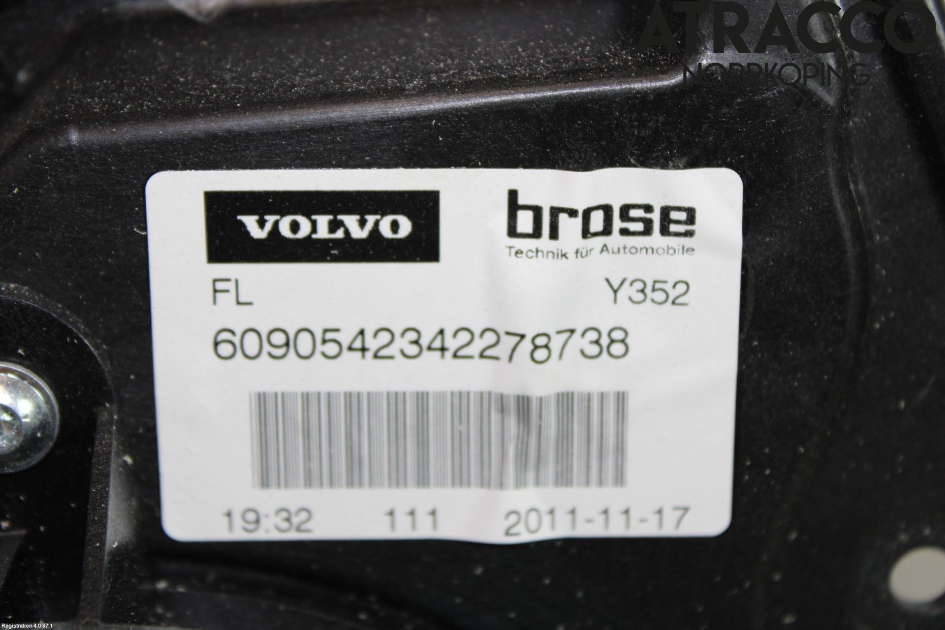 Volvo V60 11-13 Fönsterhiss El Kompl