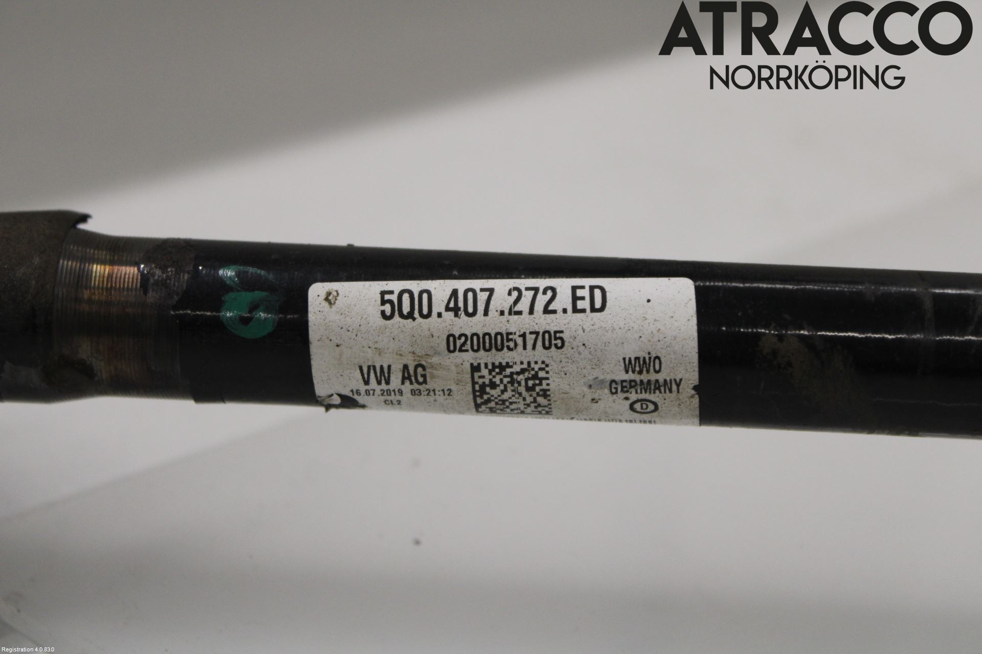 Skoda OCTAVIA (NX) 20- Drivaxel Fram Höger