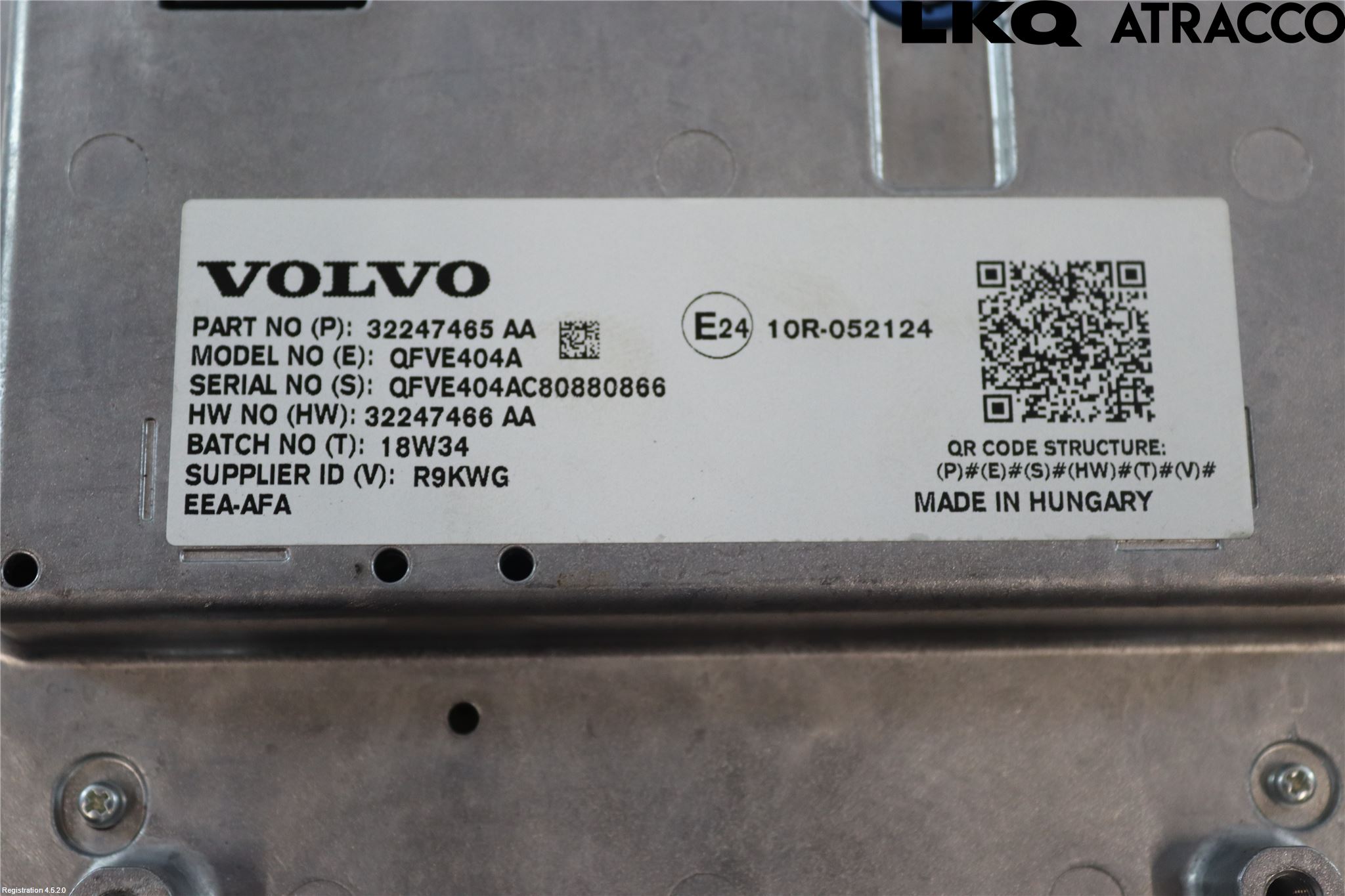 Volvo V60 19- Bildskärm