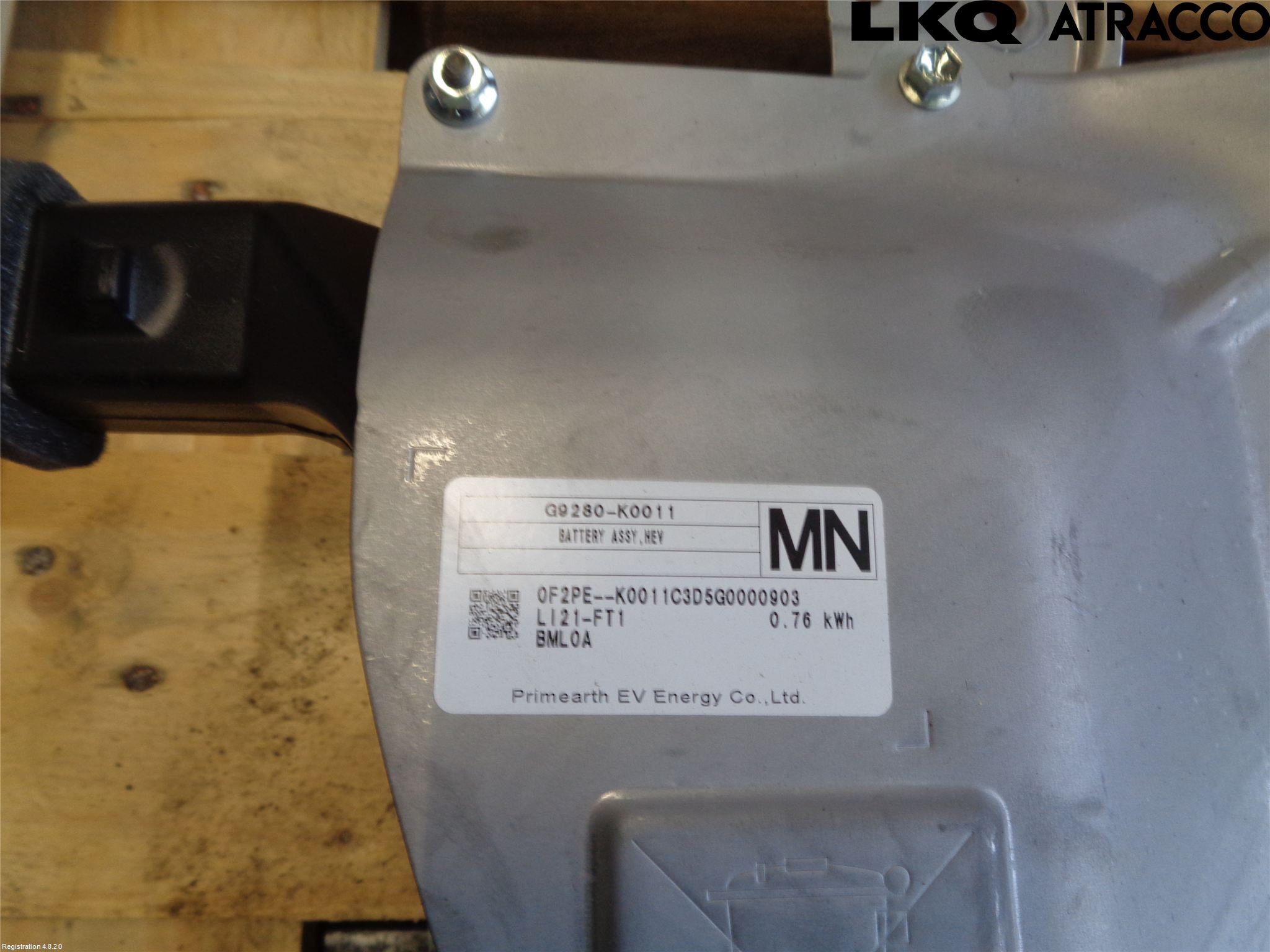 Toyota YARIS XP21 20- Batteri Högspänning