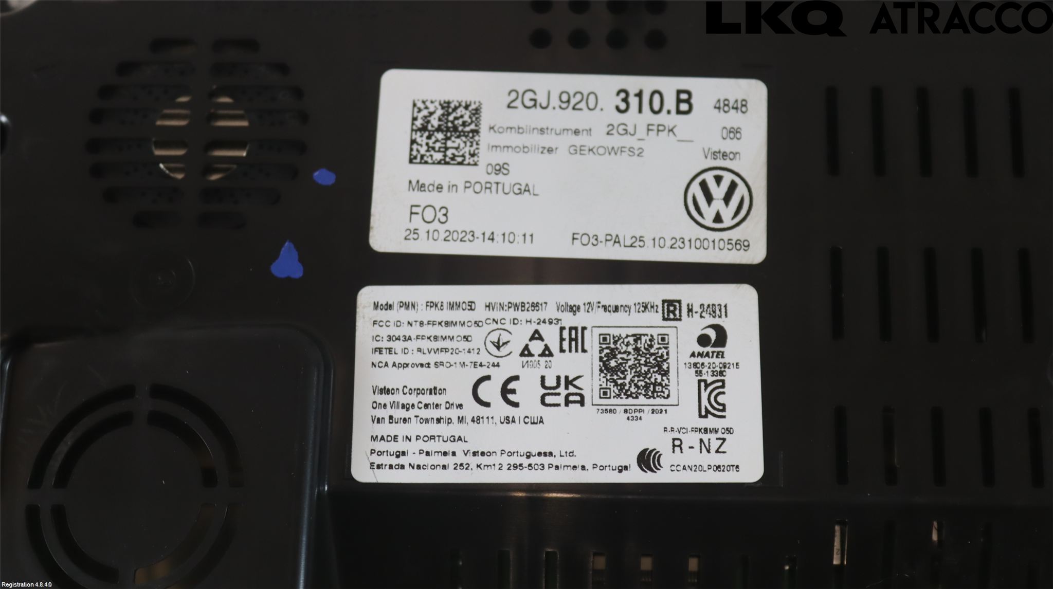 Volkswagen VW T-ROC 18- Instrument Komb