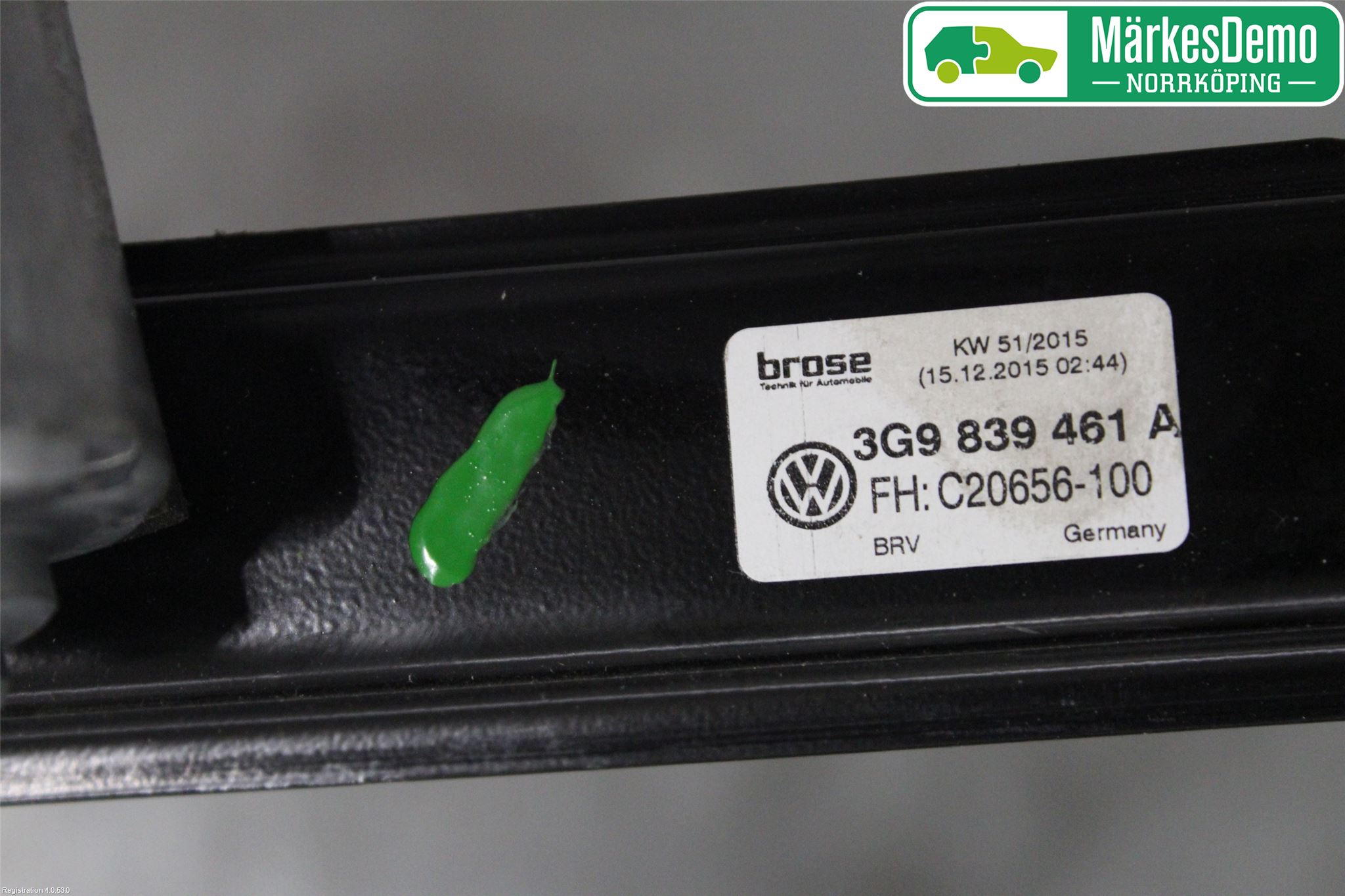 Volkswagen VW PASSAT 15-19 Fönsterhiss El Kompl