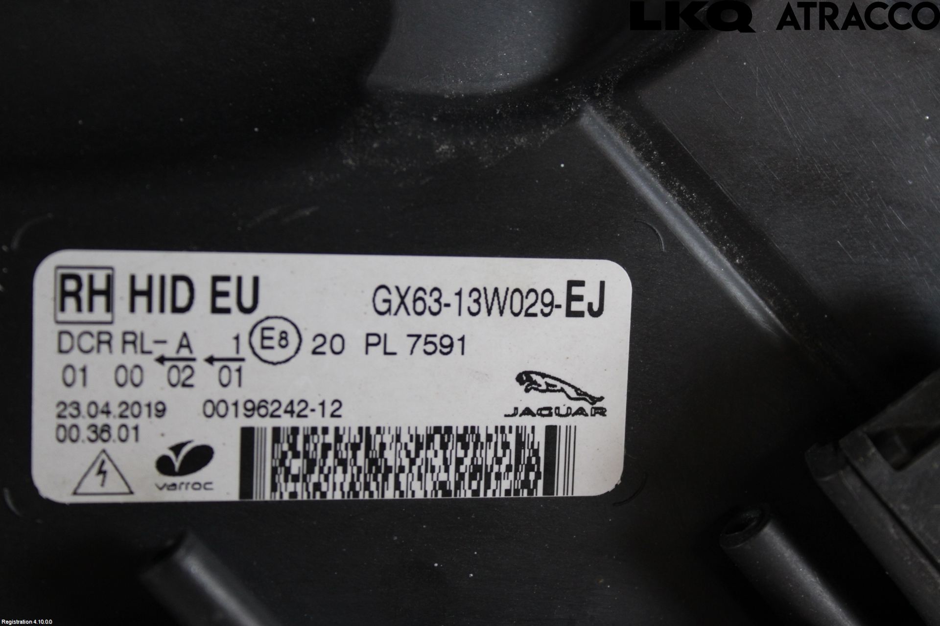 Jaguar F-PACE Strålkastare Höger