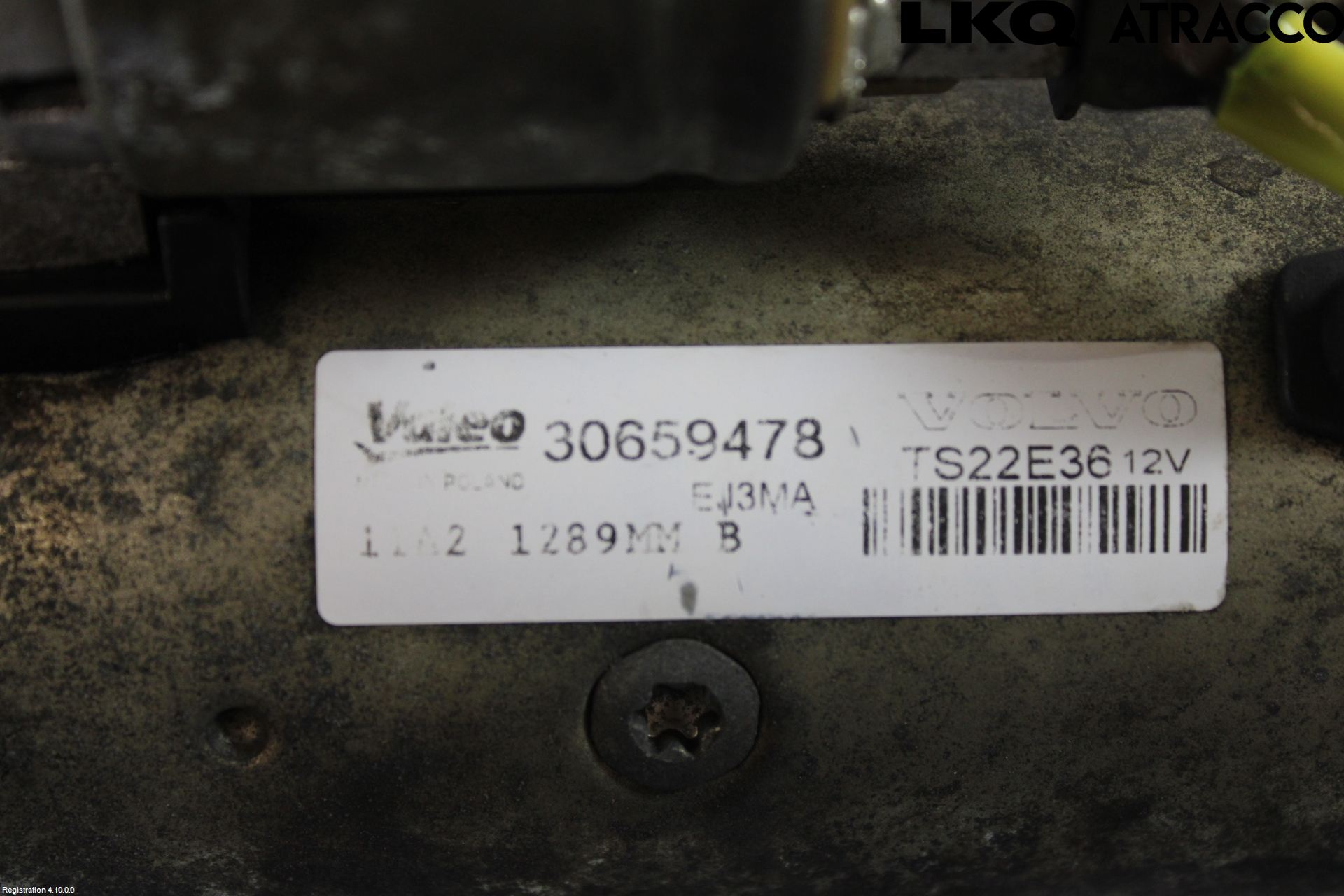 Volvo V60 11-13 Startmotor Diesel