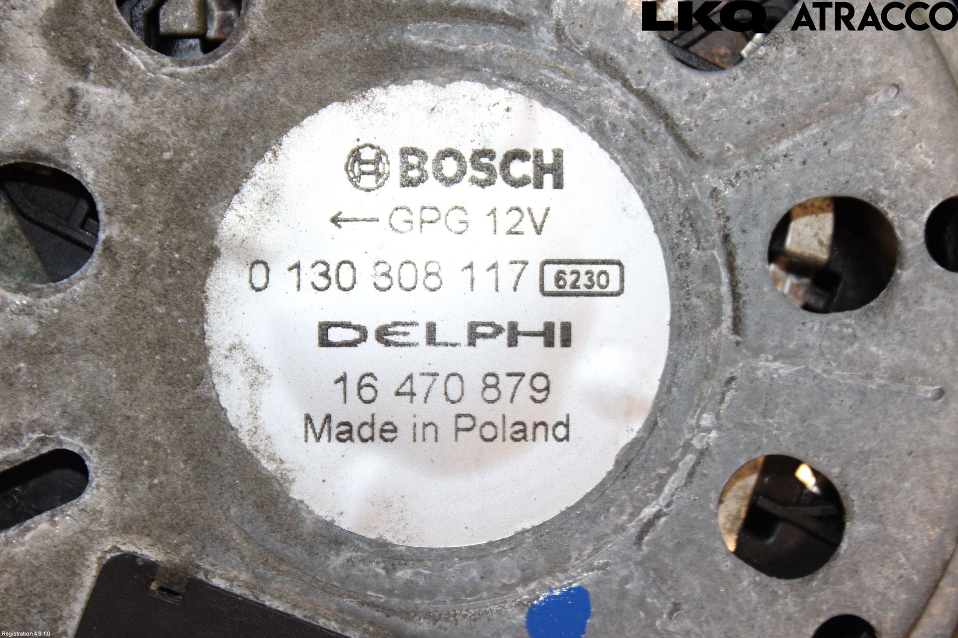 Opel ASTRA J 10-15 Kylfläkt El