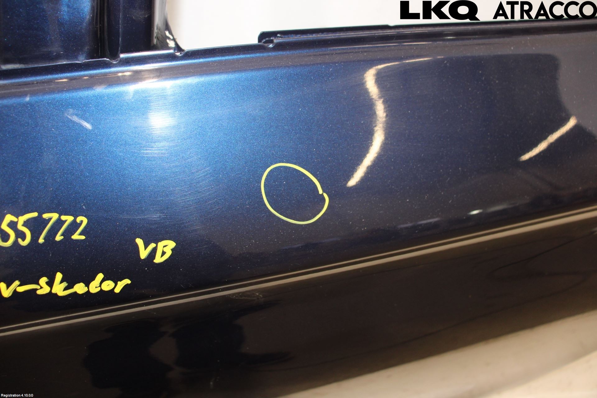 BMW 5 F10/F11/F18 09-17 Dörr Bak Vänster