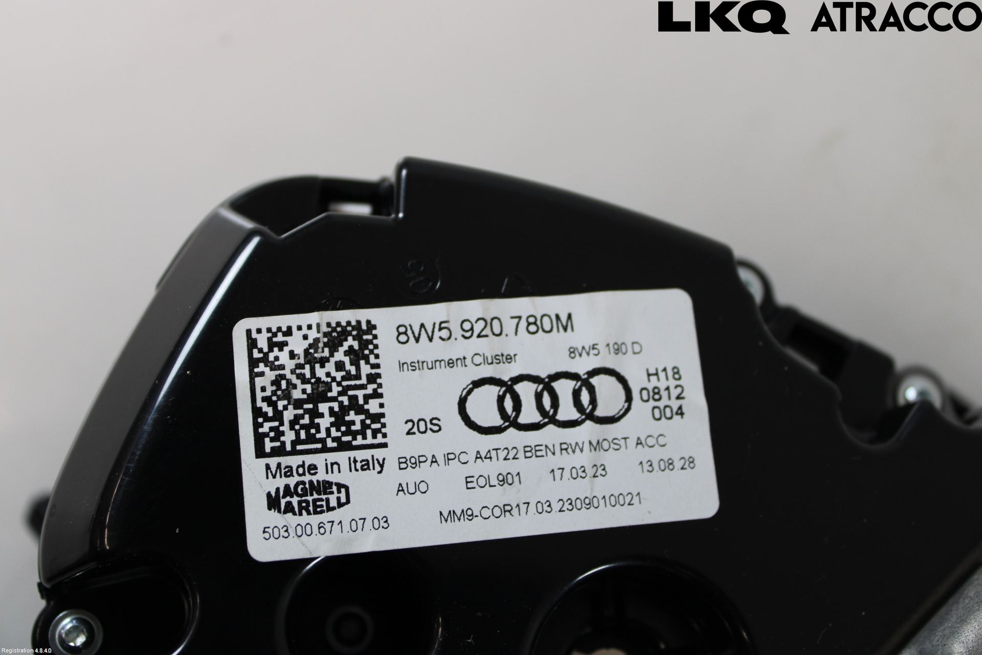 Audi A4/S4 B9 20- Instrument Komb