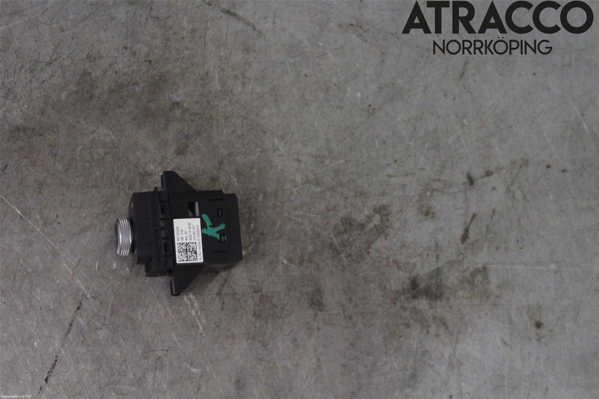 Audi A4/S4 B9 16-19 Strömställare Fader-Högtalare