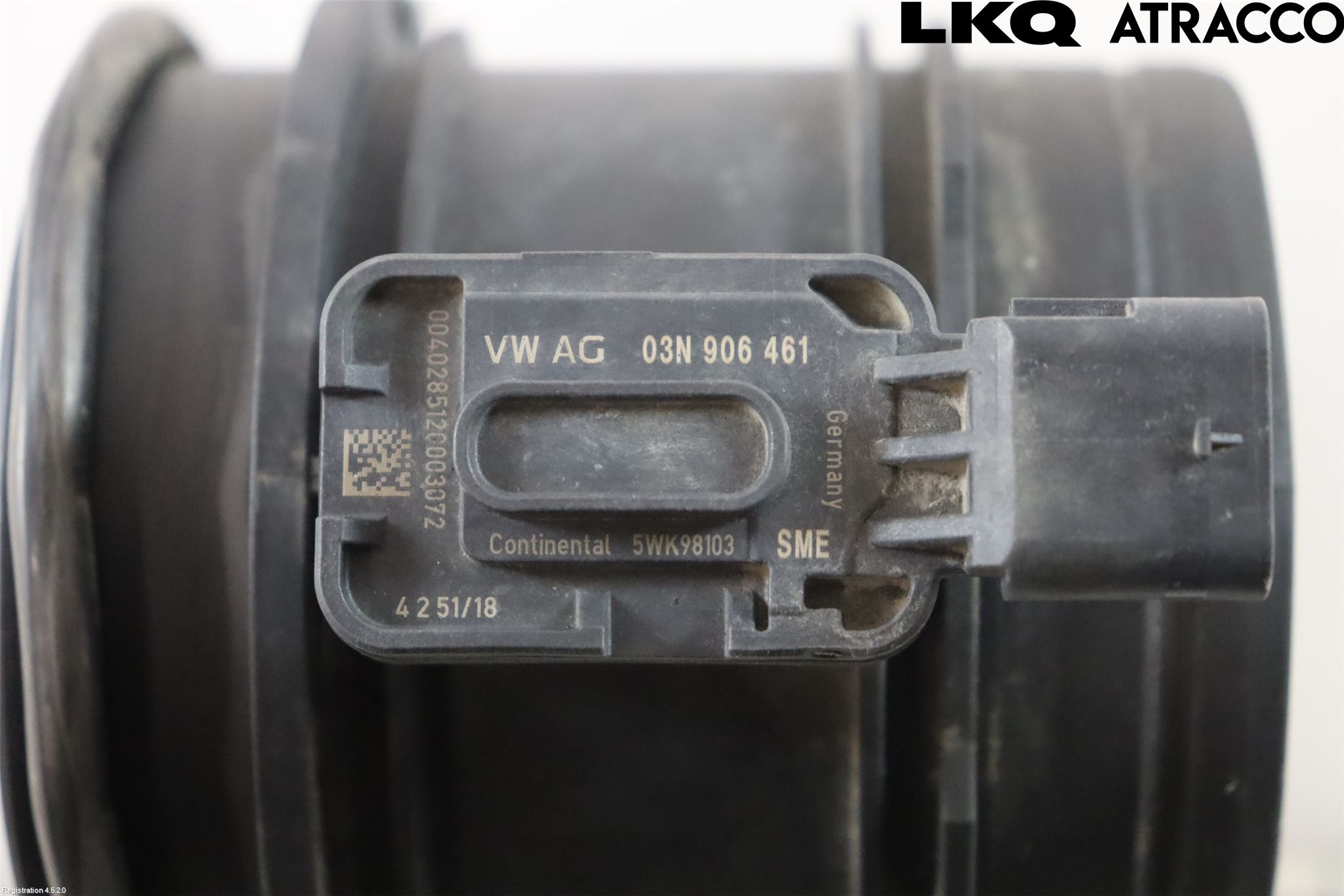 Volkswagen VW CRAFTER II / E-CRAFTER 17- Injluftmassamätare
