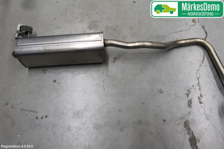 Skoda SCALA 19- Avgasrör Främre-Mitt-Bak