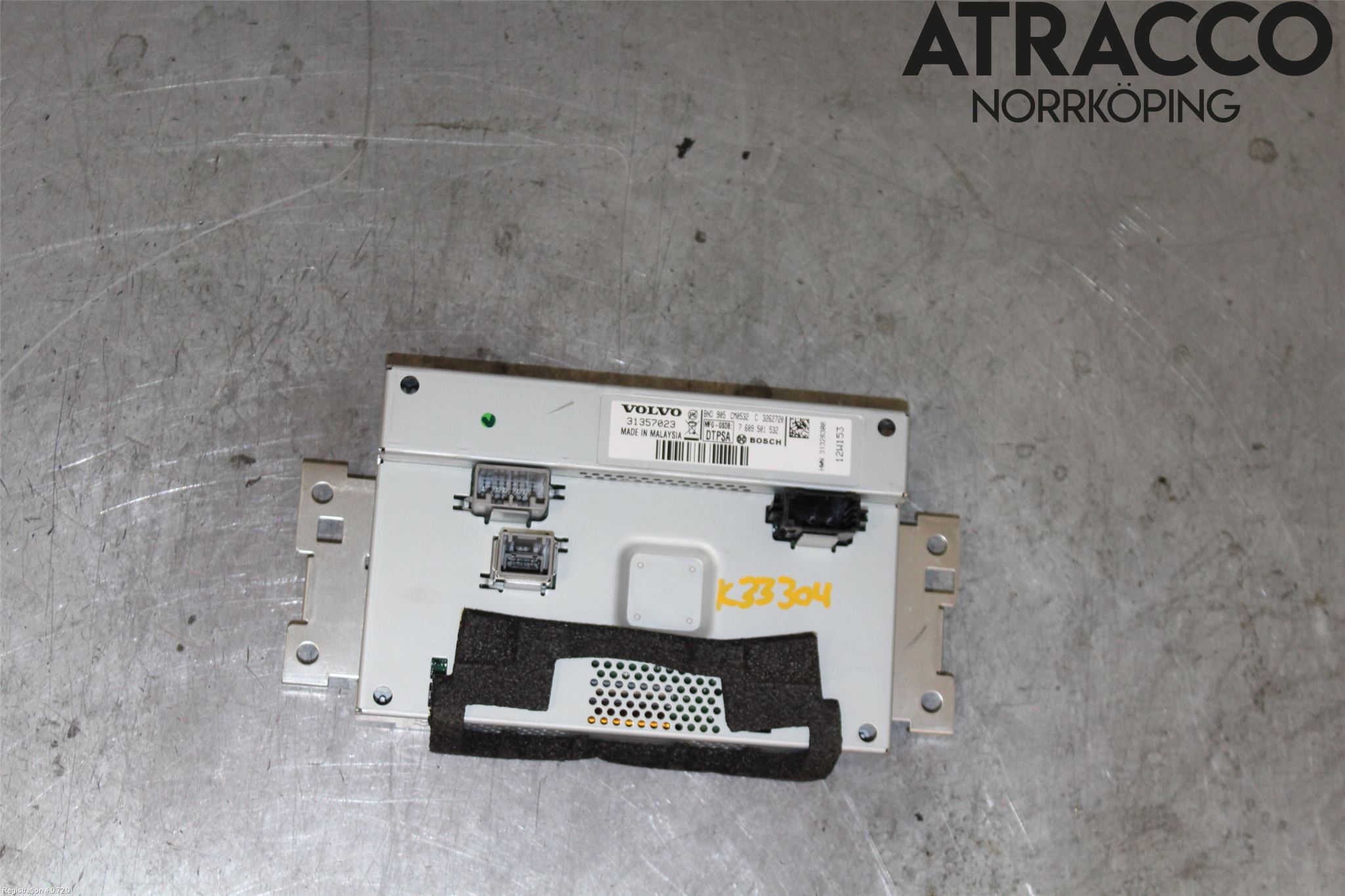 Volvo V60 11-13 Multifunktionsdisplay