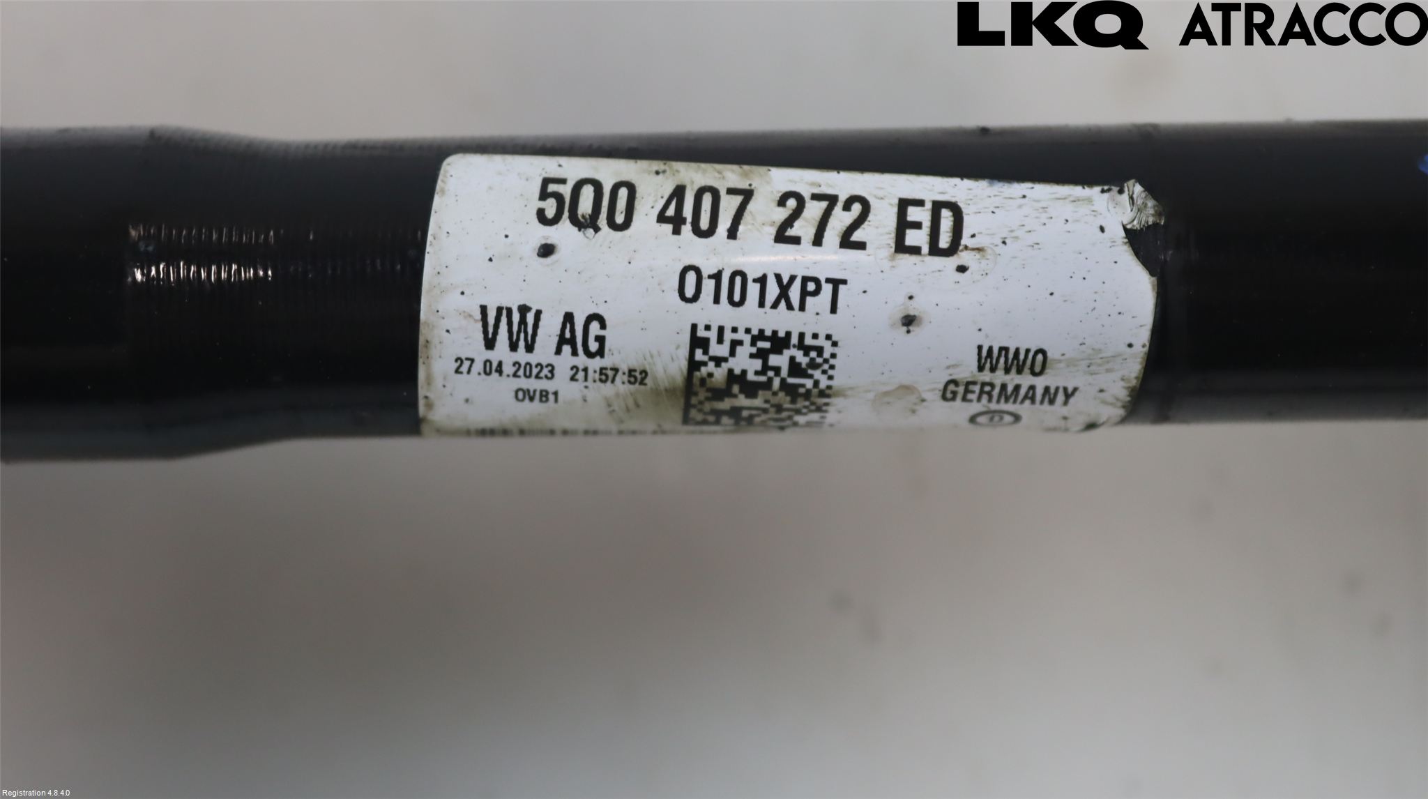 Volkswagen VW GOLF / E-GOLF VIII 20- Drivaxel Fram Höger