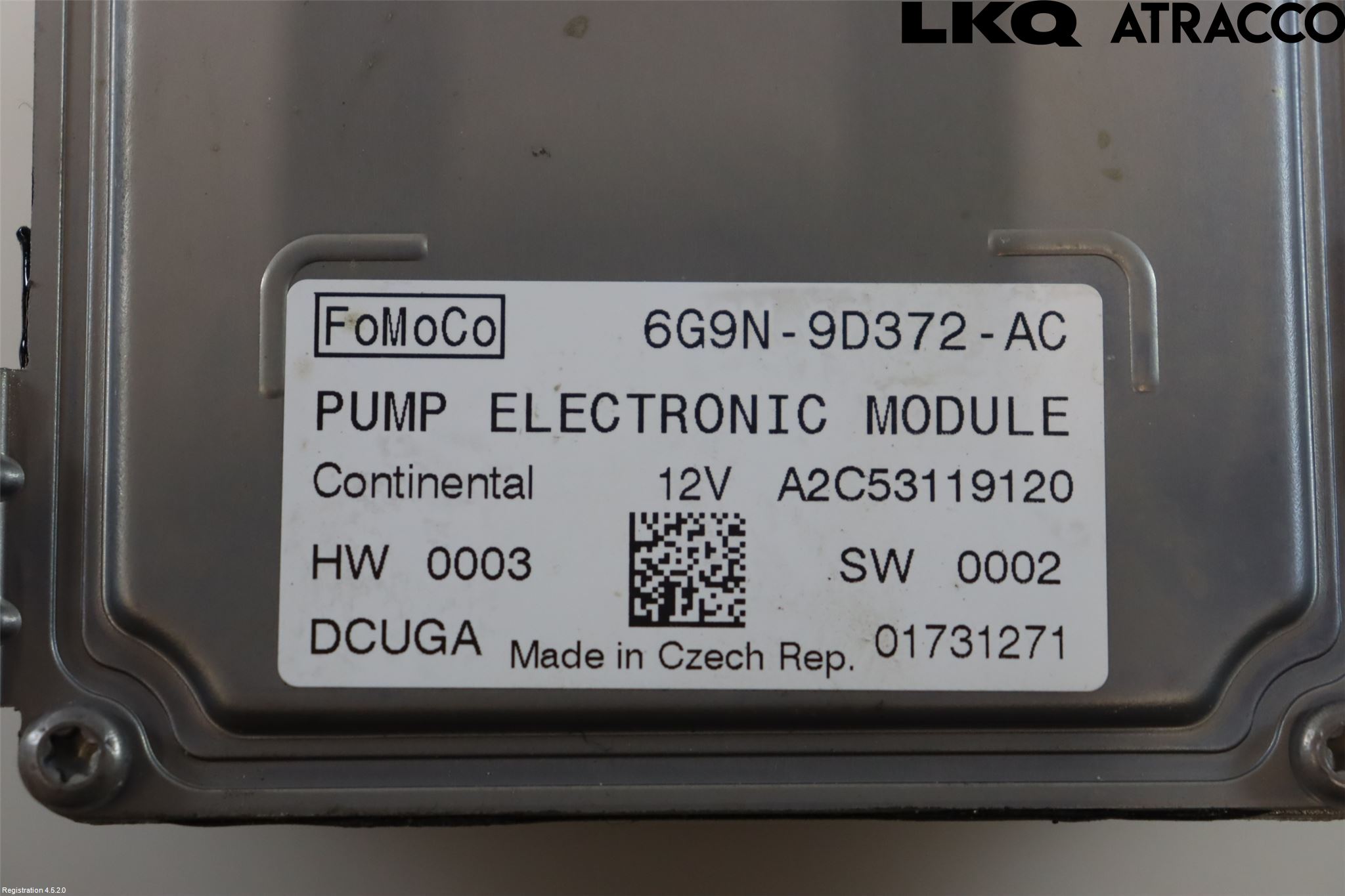 Volvo S60 11-13 Styrenhet Bränslepump