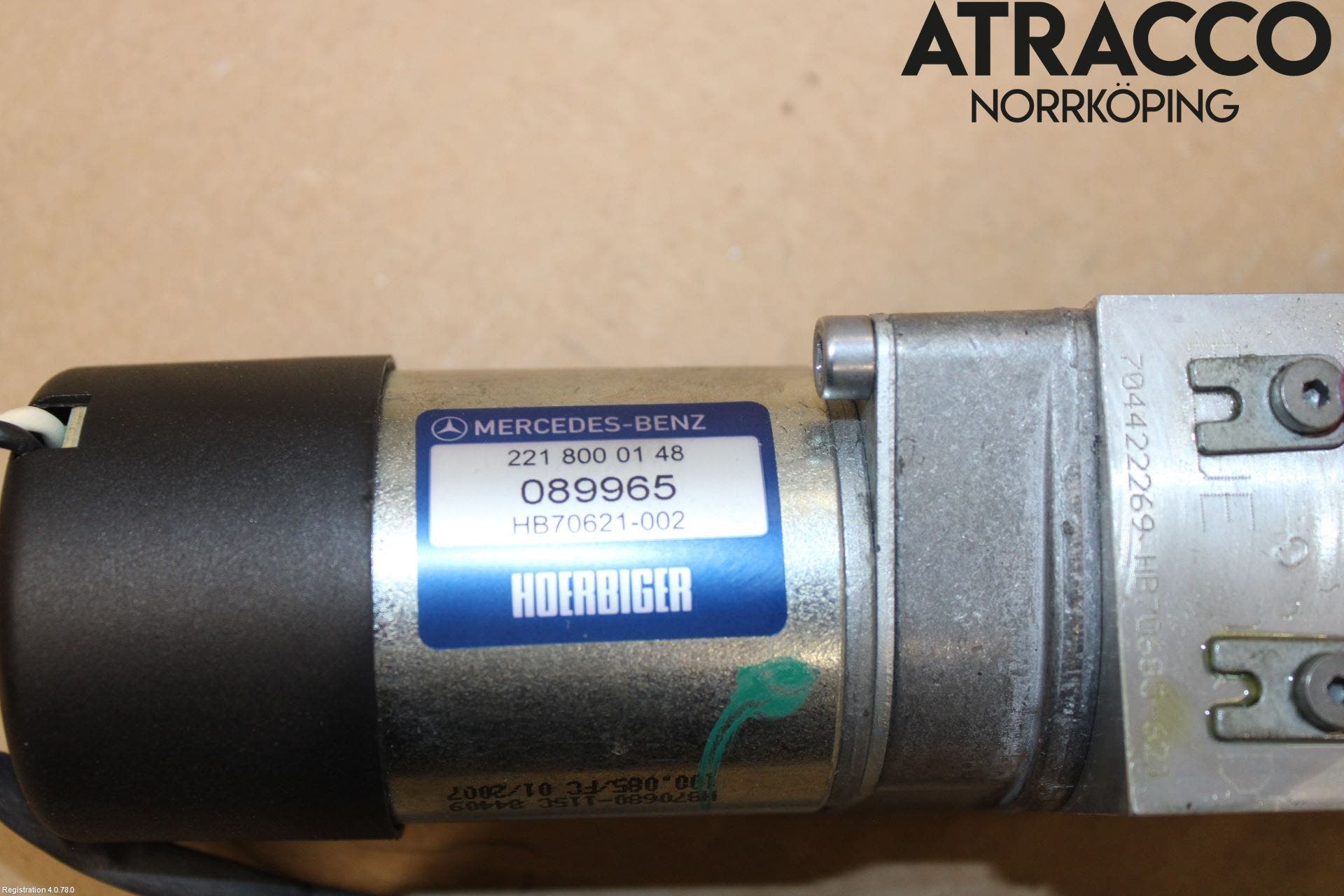 Mercedes-Benz MB S-KLASS (W221) 05-13 Bakluckeöppnare Automatisk