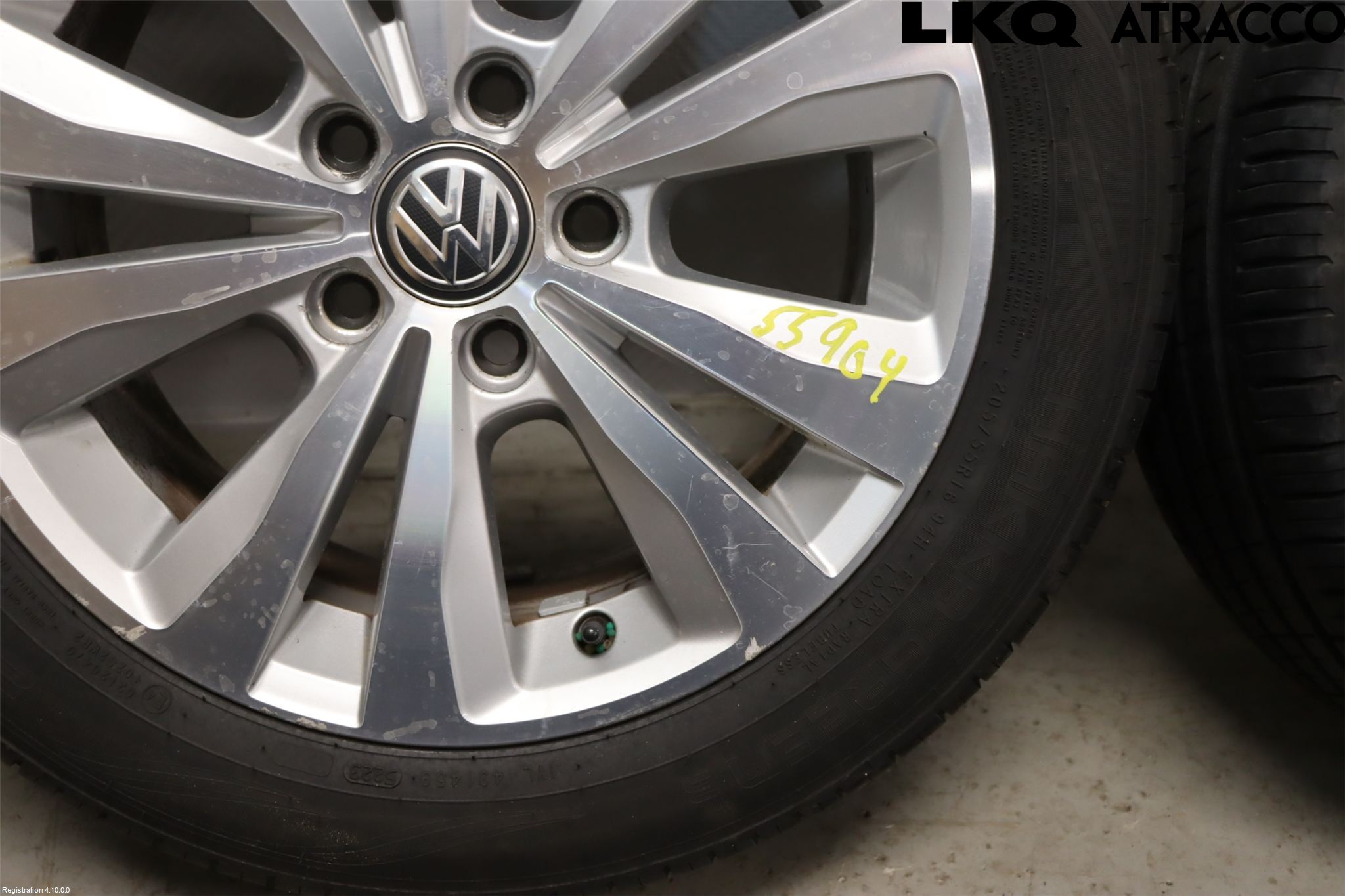 Volkswagen VW GOLF / E-GOLF VII 13-20 Sommardäck Alumfälg 4St