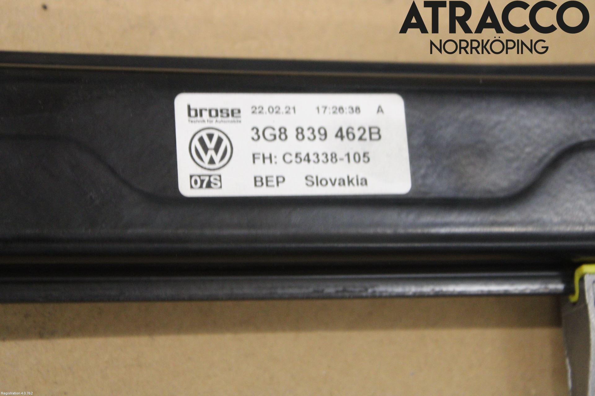 Volkswagen VW ARTEON 17- Fönsterhiss El Kompl