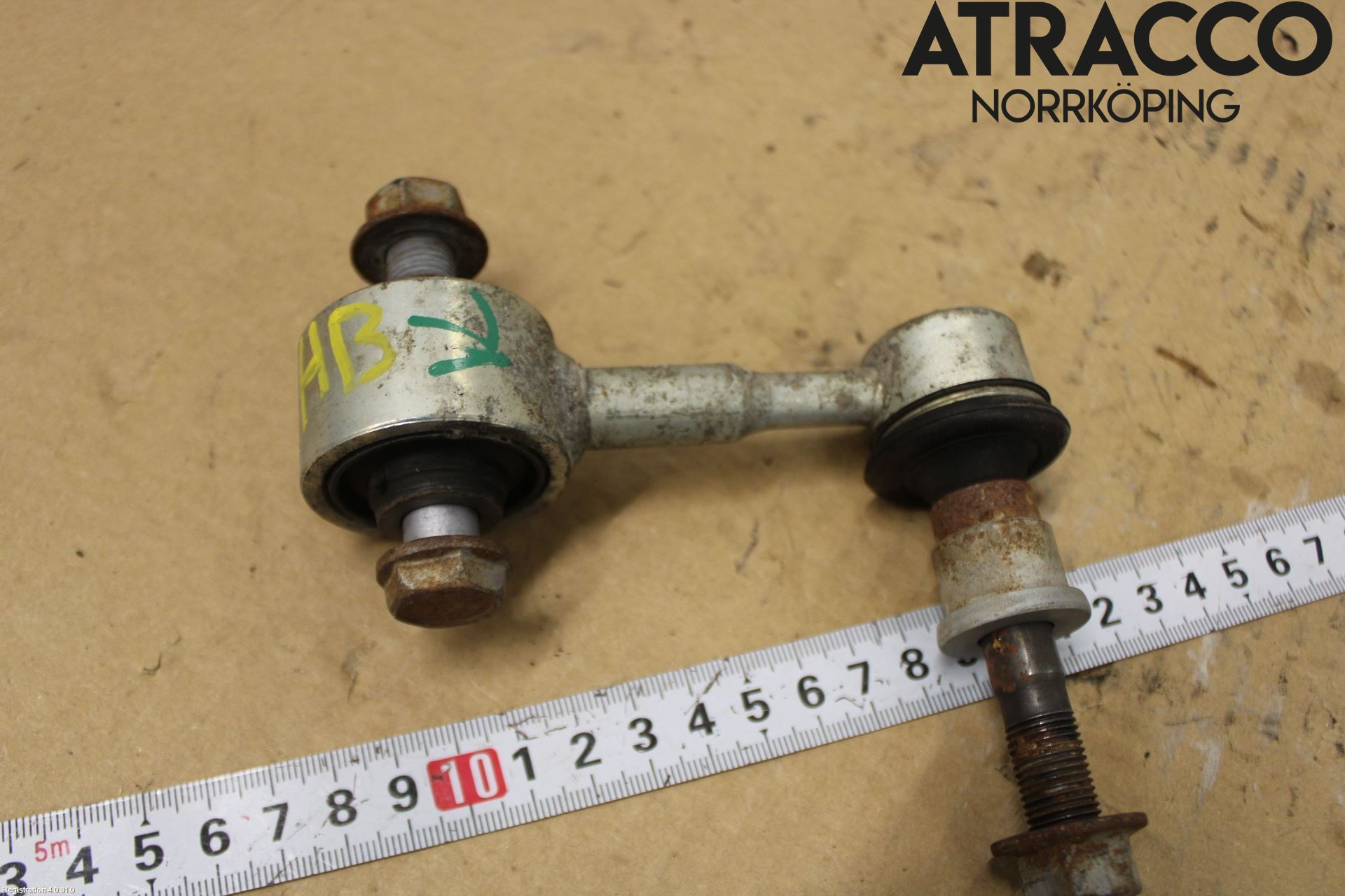 Toyota C-HR 16-23 Krängningshämmarstag Bak