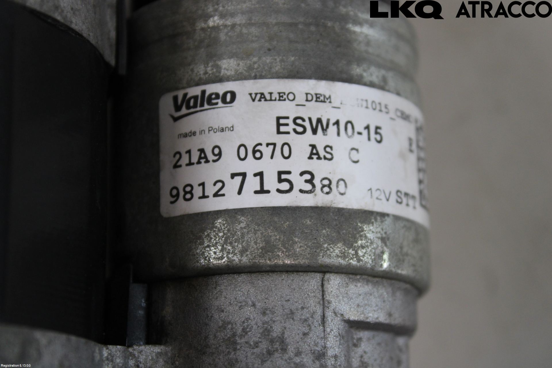 Peugeot PEUGOT 208 16-19 Startmotor