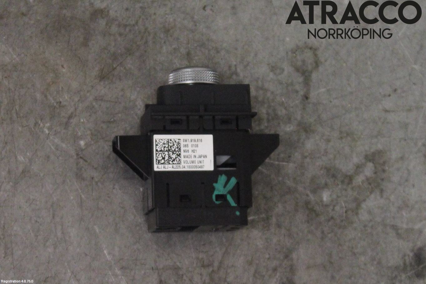 Audi A5 17- Strömställare Fader-Högtalare