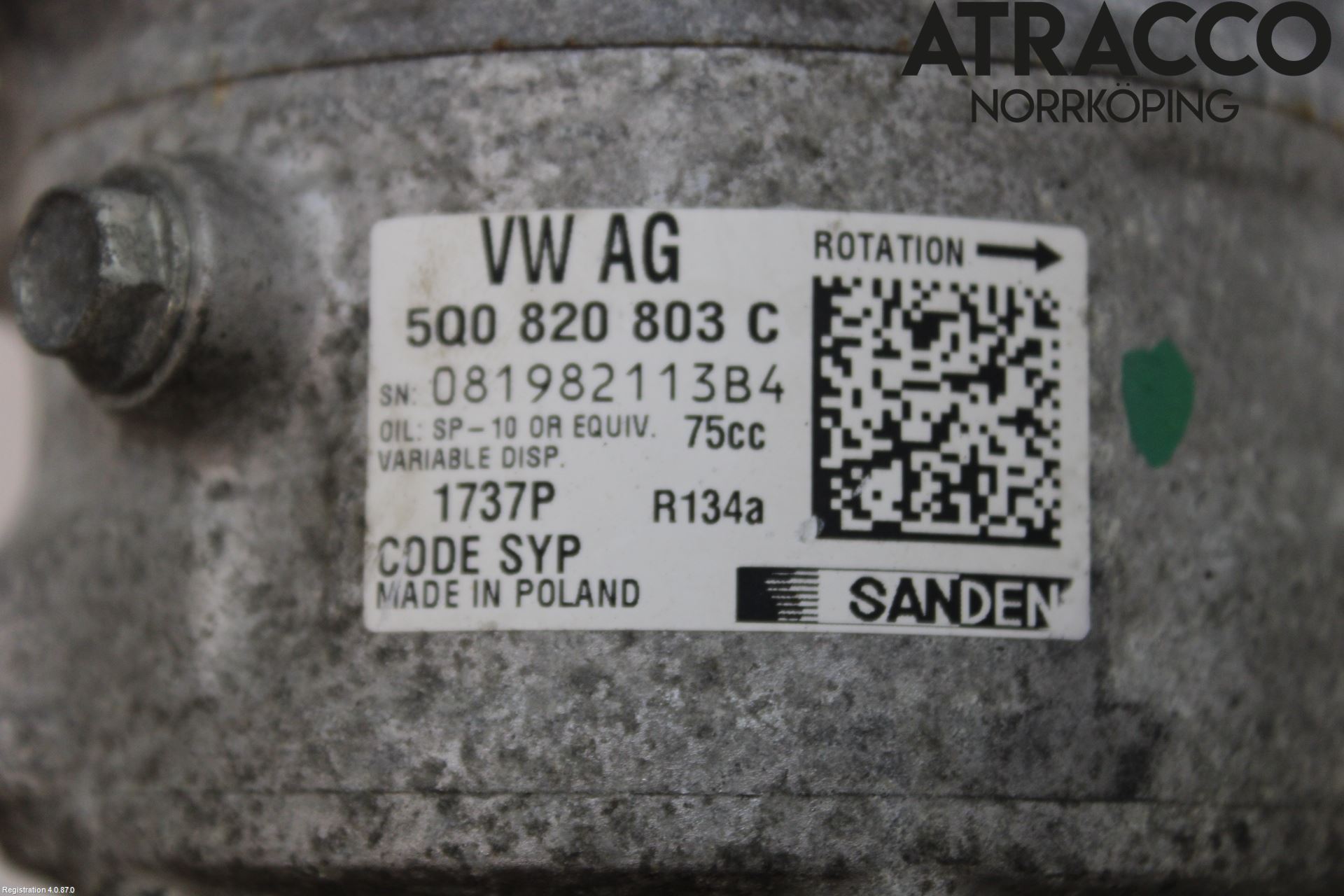 Skoda OCTAVIA (5E) 13-20 Ac Kompressor