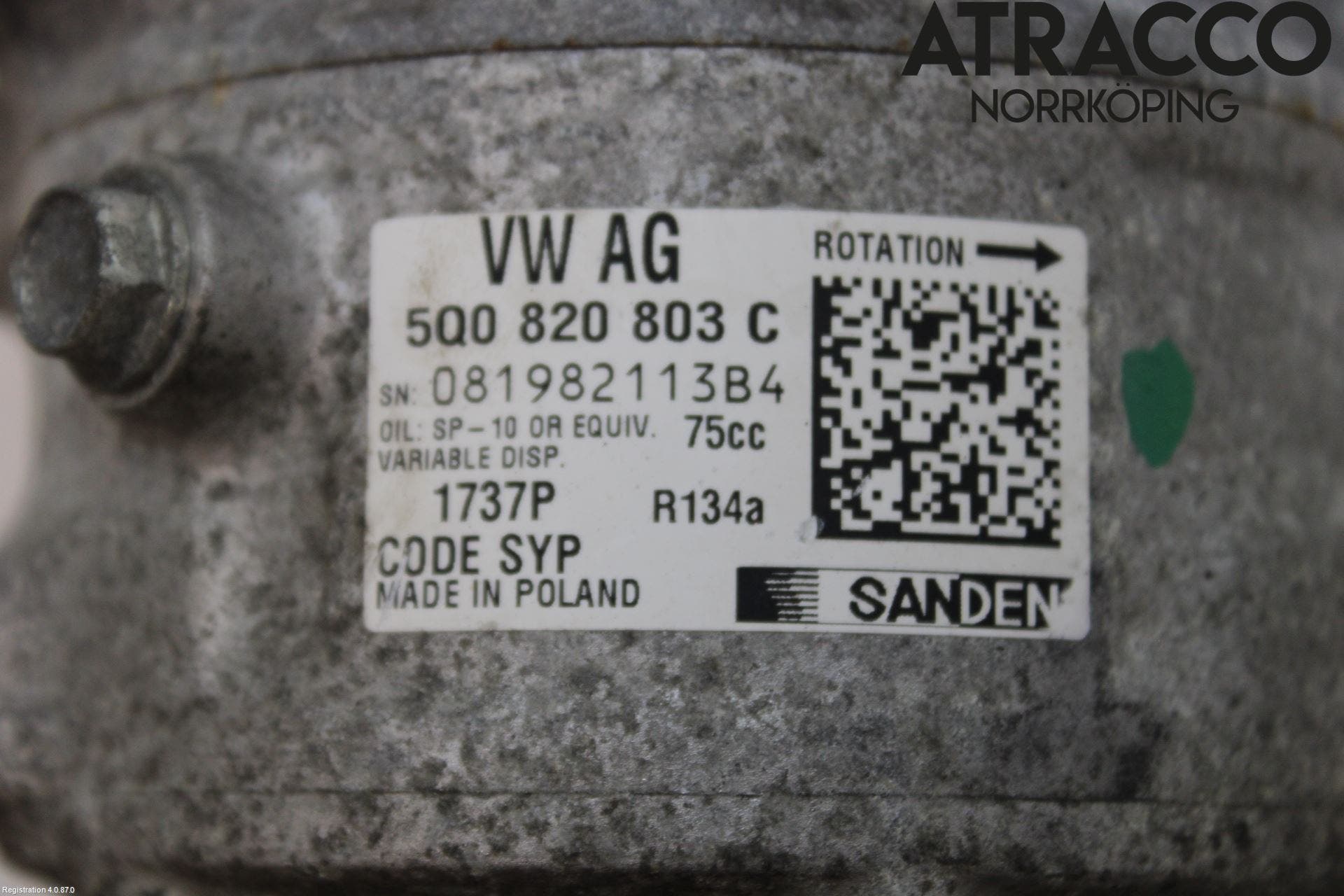 Skoda OCTAVIA (5E) 13-20 Ac Kompressor