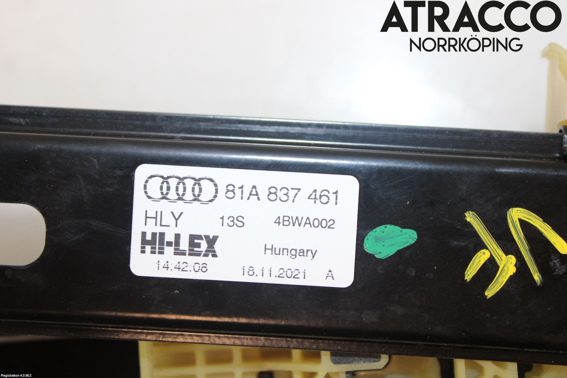 Audi Q2/SQ2 17- Fönsterhiss El Kompl